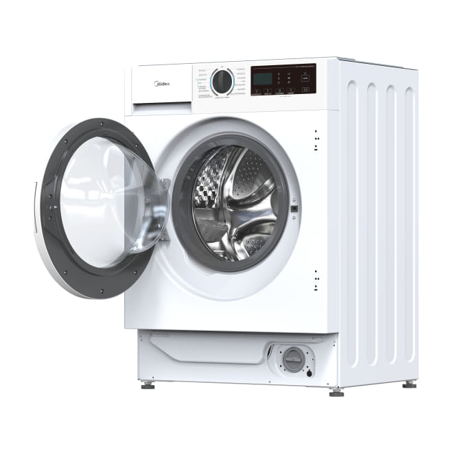Lavasecadora integrable Midea MFA06D80BA10/W-ES, 8/6 kg y 1400 rpm