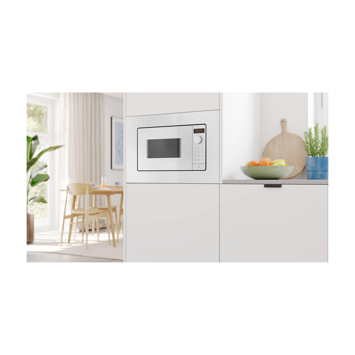 Microondas integrable Balay 3CG6142B4 con grill, 20 l y 800 W