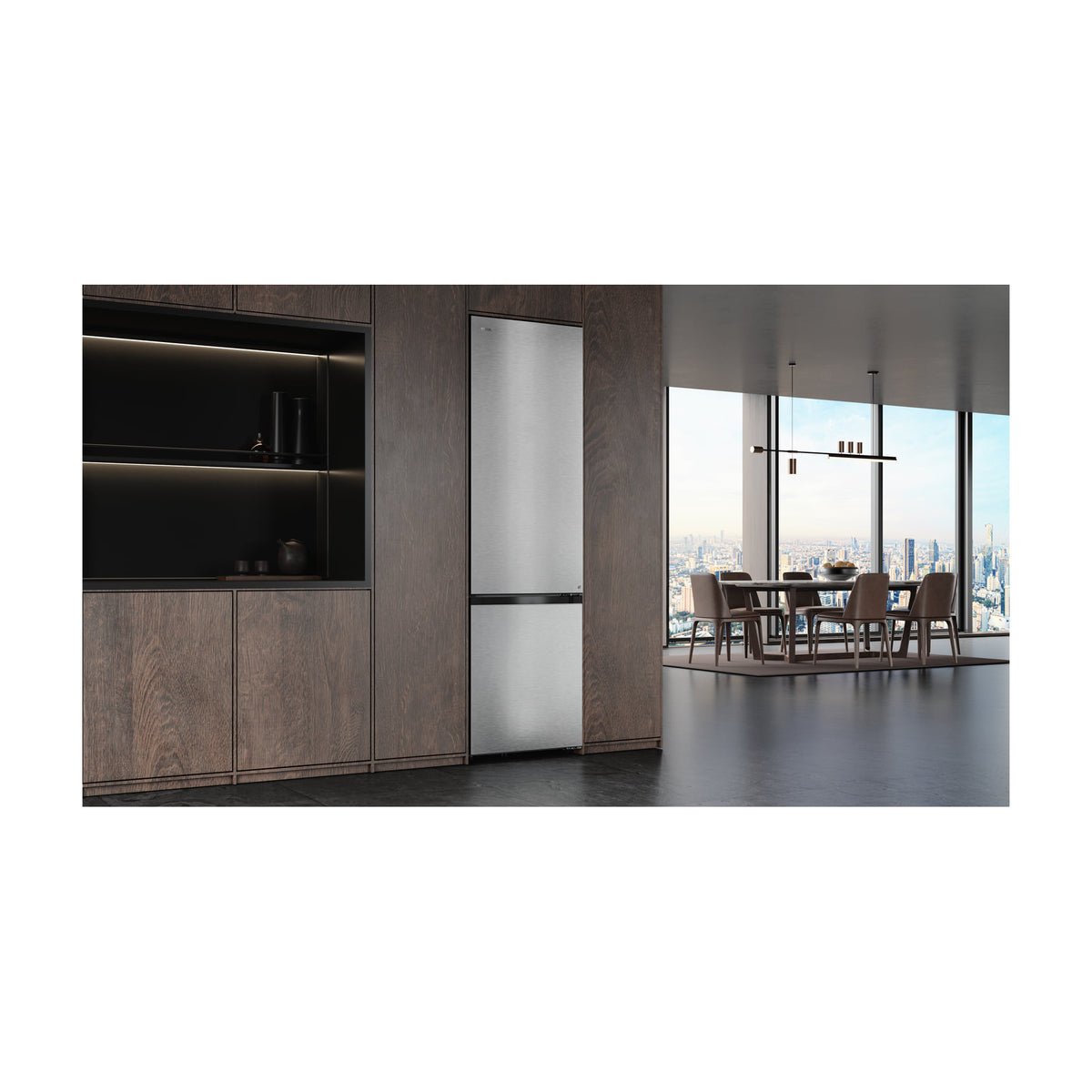 Frigorífico combi Teka RBF 88695 SLN SS, 360 l, No Frost total