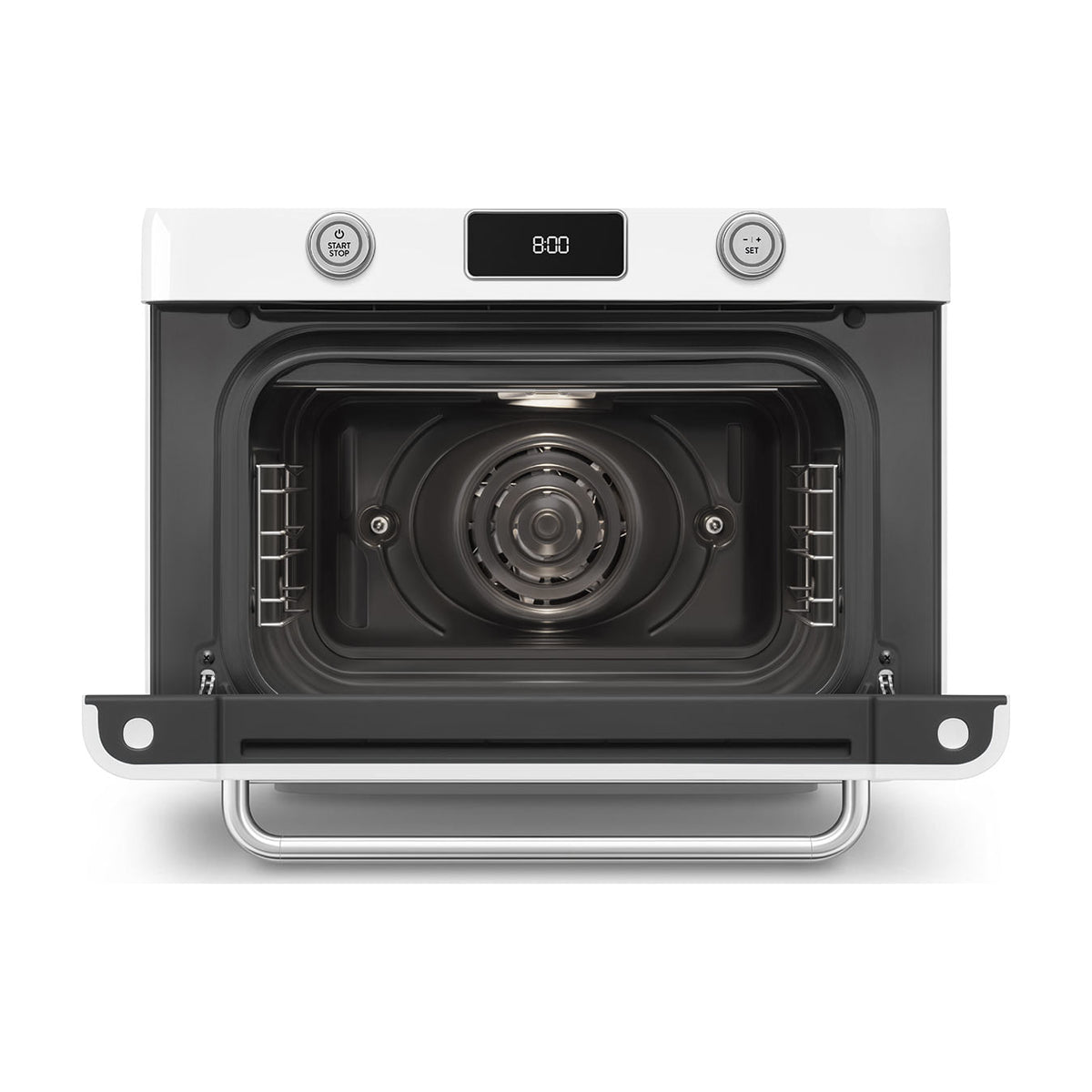 Horno de sobremesa Smeg COF01WHEU con vapor combinado, 30 l, blanco