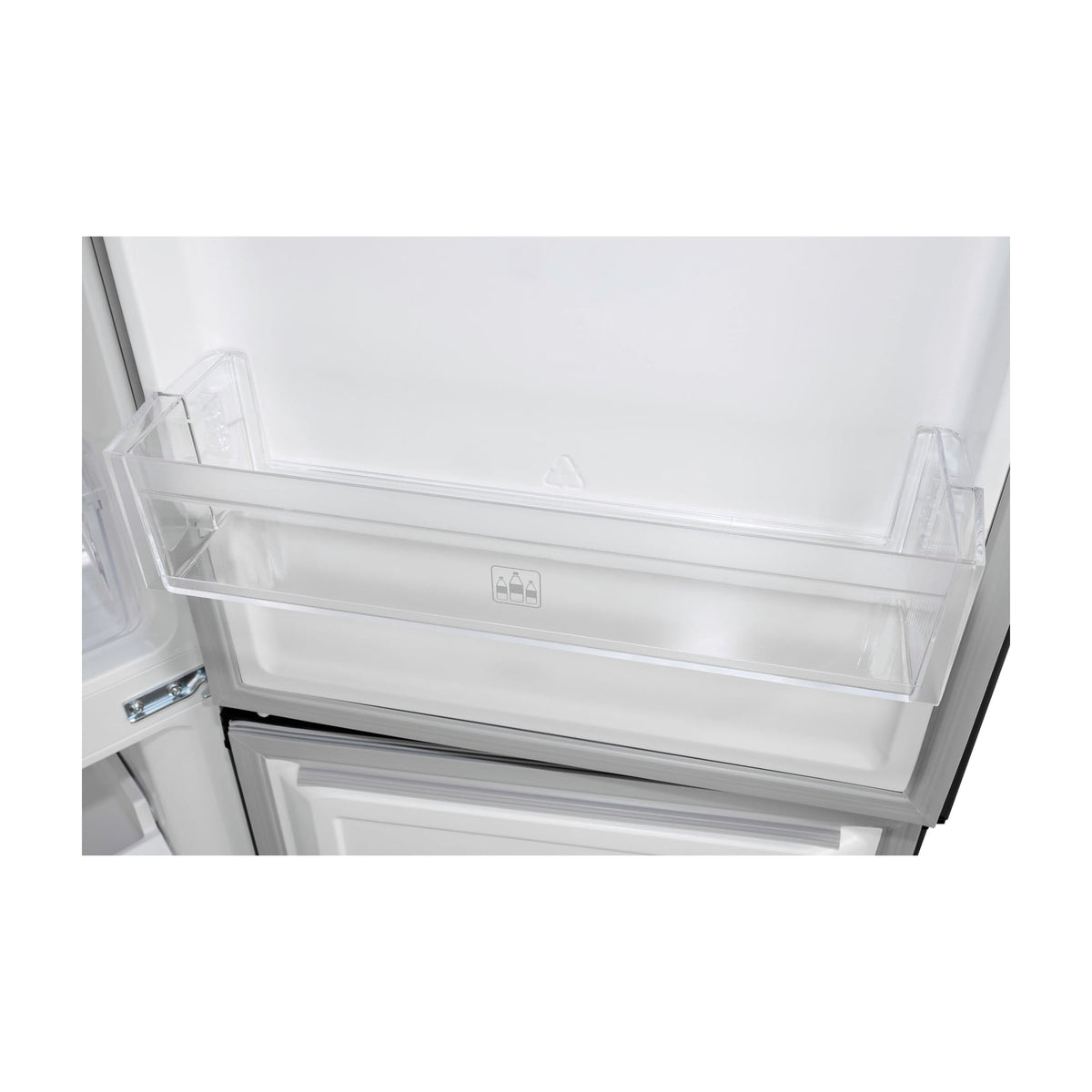 Frigorífico combi Exquisit KGC265-70-NF-040C inoxlook, No Frost, 253 l