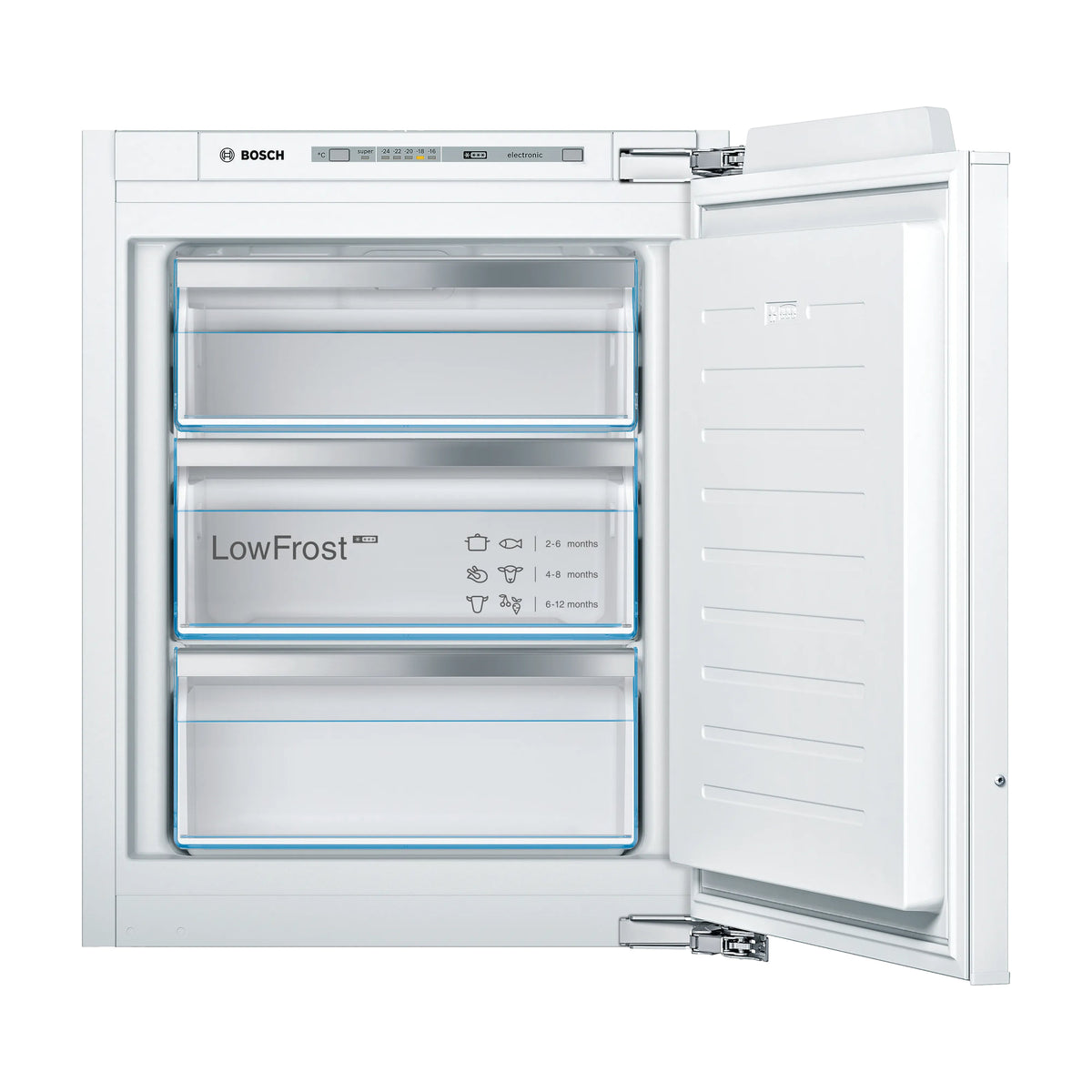 Congelador vertical integrable Bosch GIV11AFE0 de 72 l, clase E