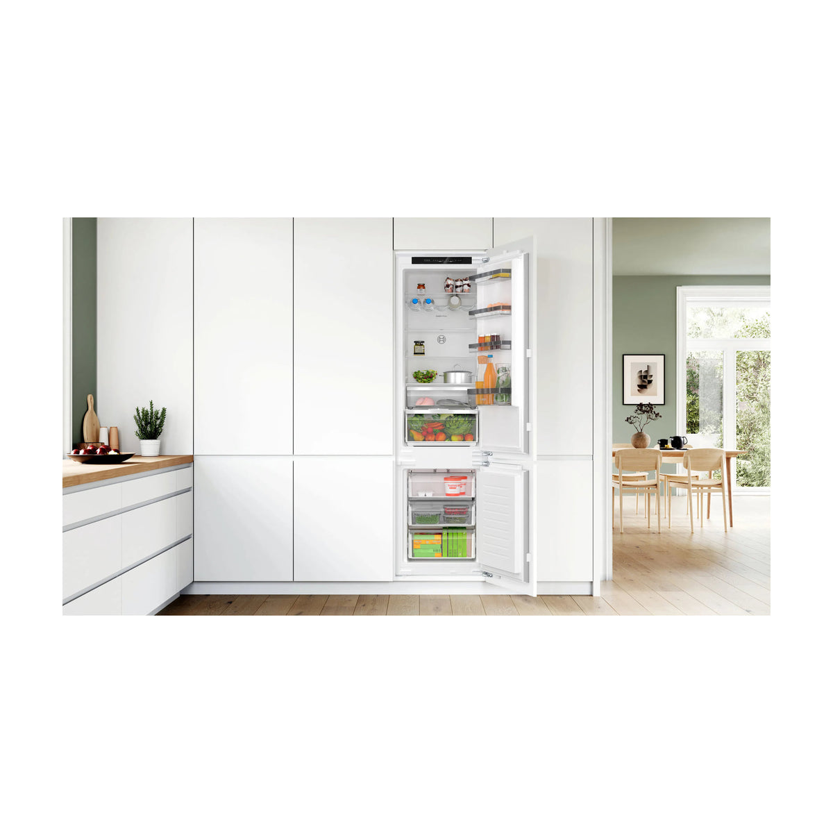 Frigorífico combi integrable Bosch KIN96VFD0, 290 l y No Frost