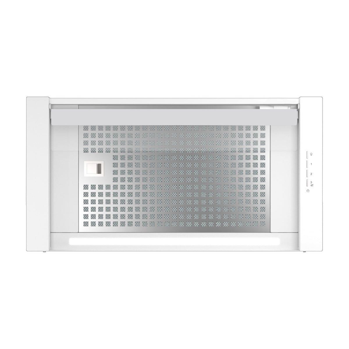 Campana integrable CATA Corona WH 60 blanca, 60 cm y LED