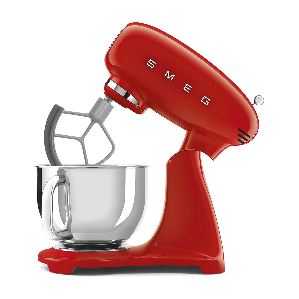 Batidora amasadora Smeg SMF05RDEU de 1000 W con bol de 4,8 l
