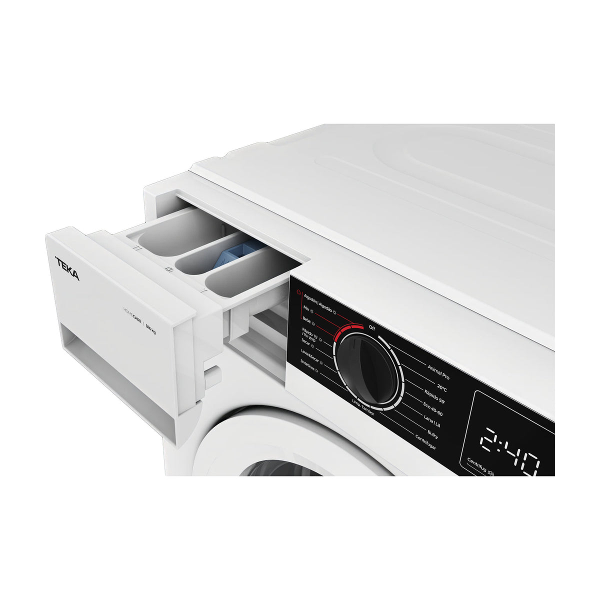 Lavasecadora Teka WDI 40841 W SP integrable, 8/6 kg y SteamCare