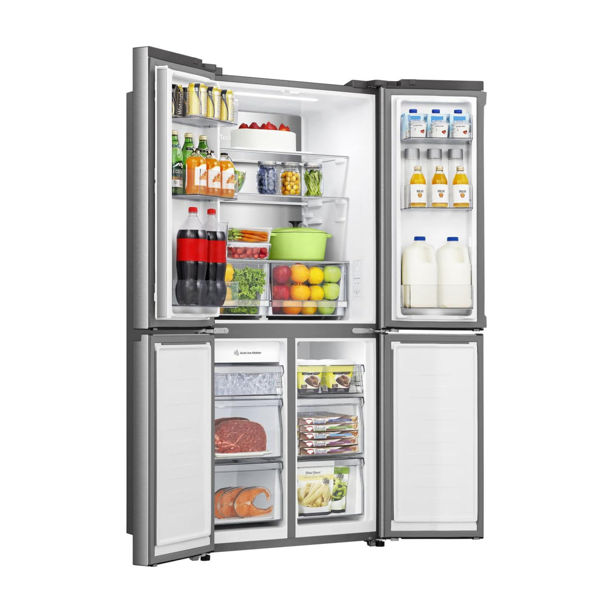 Frigorífico americano Hisense RQ5P470SYID, 483 l, Total No Frost