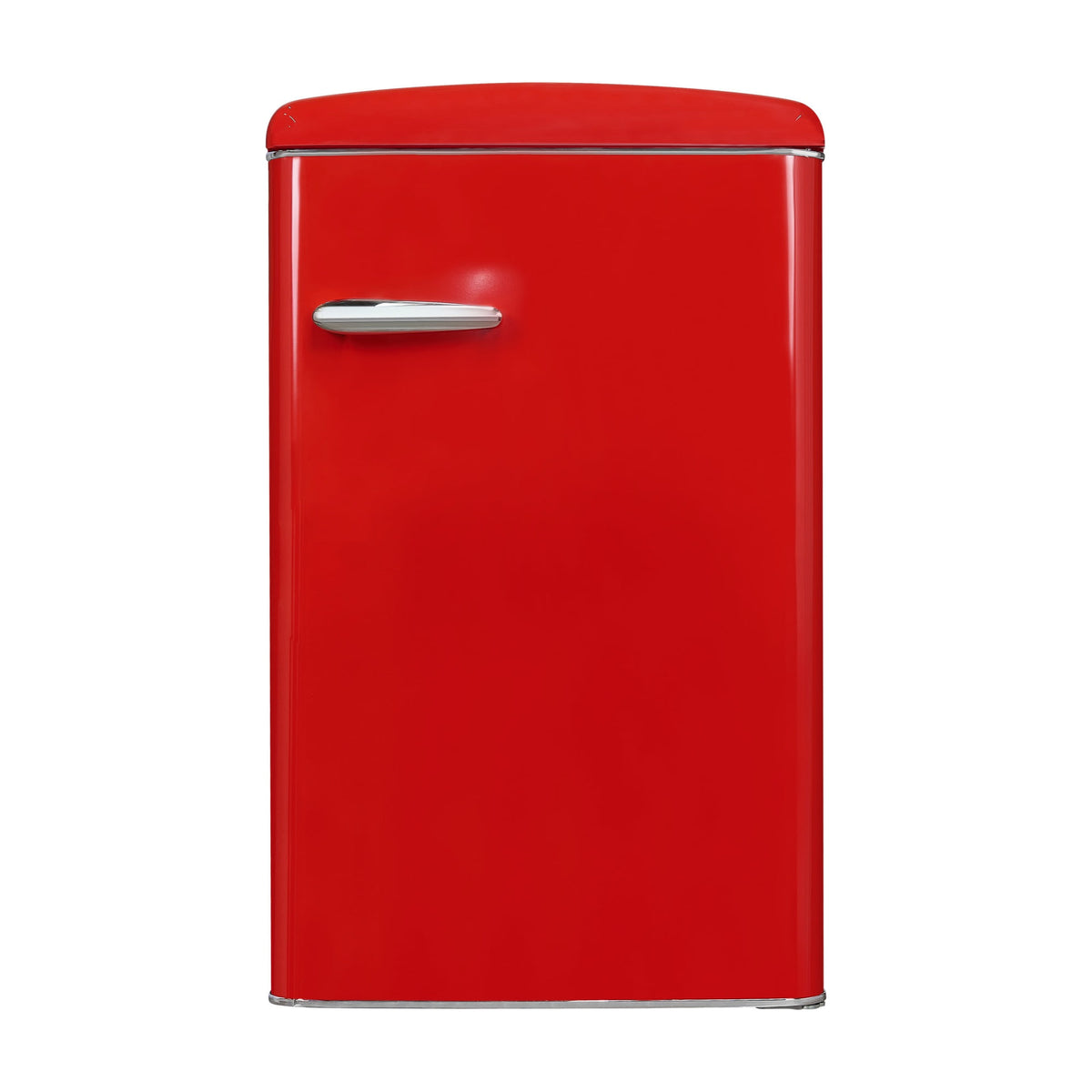Frigorífico de una puerta Exquisit RKS120-V-H-160F rojo, 122 l, diseño retro