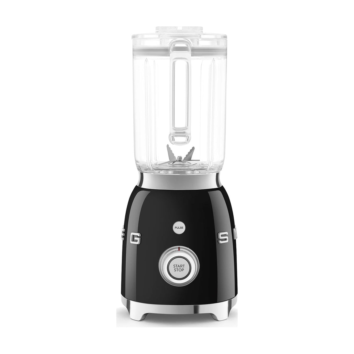 Batidora de vaso Smeg BLF03BLEU negra, 800 W y 1,5 l