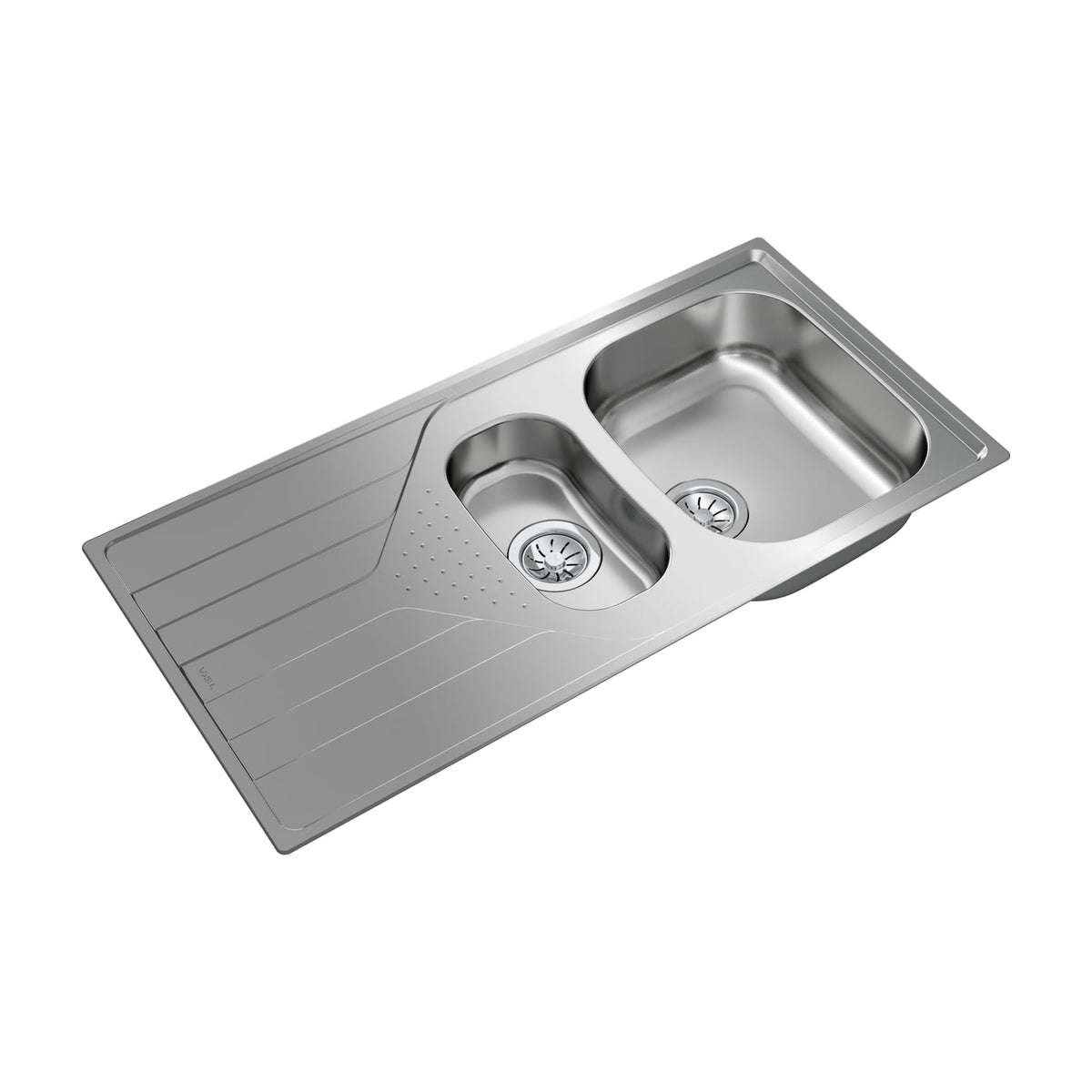 Fregadero Teka Universe 60 T-XP 1½C 1E de acero inoxidable, reversible