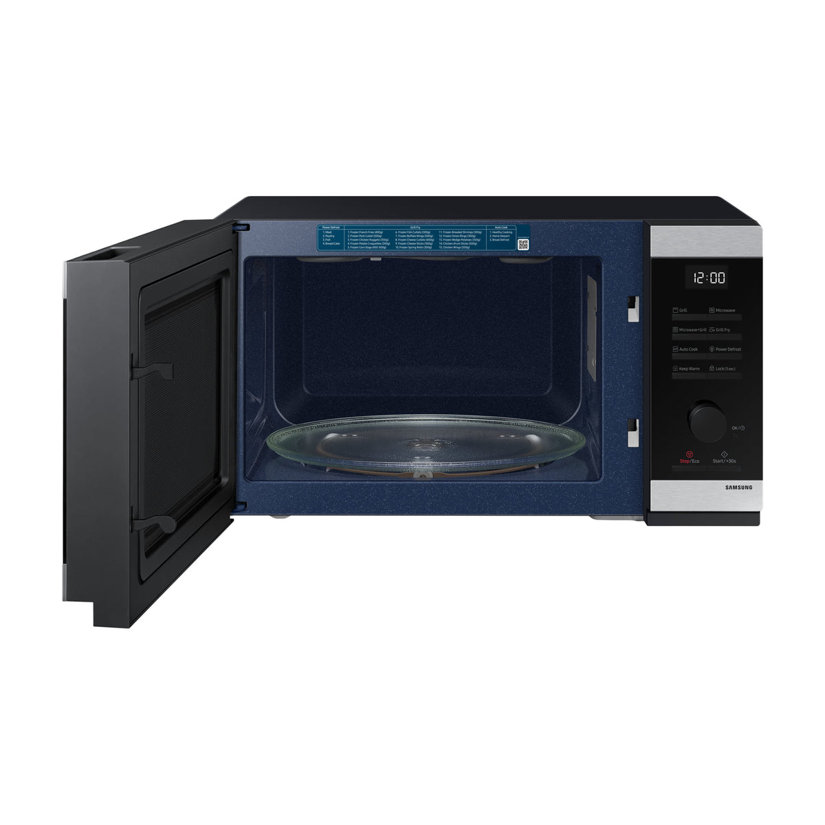 Microondas con grill Samsung MG32DG4524CTE1, 32 l y 900 W