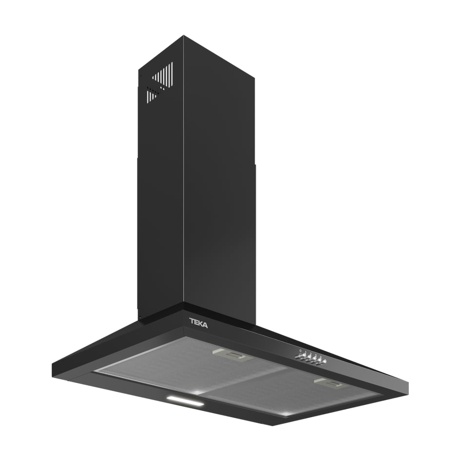Campana decorativa Teka DBB 74140 KOS BK de 70 cm, negra con LED