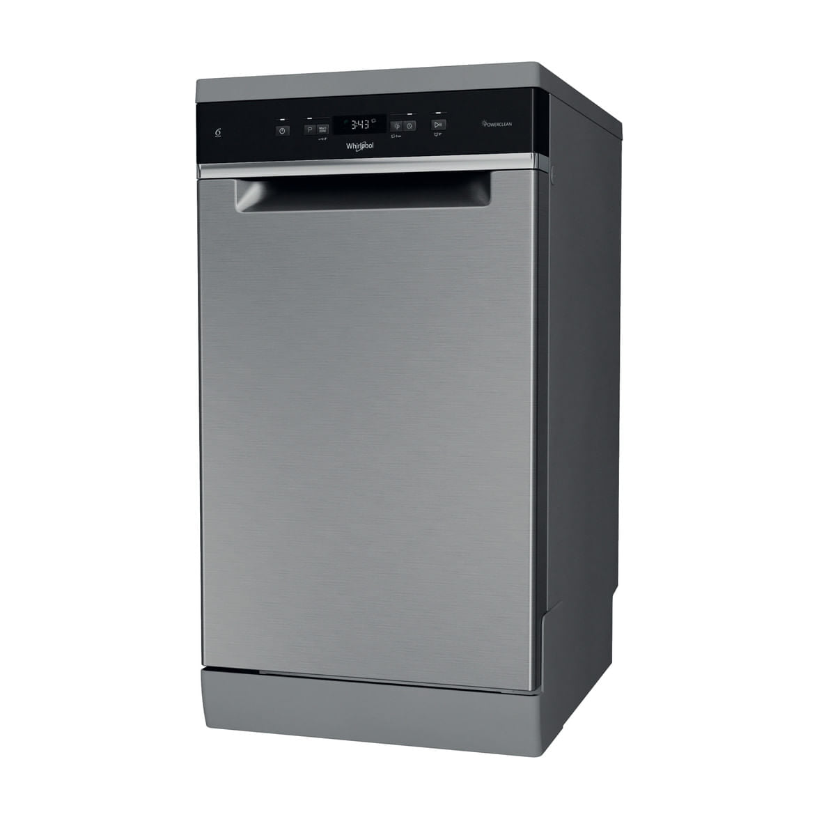 Lavavajillas Whirlpool WH6FC11BS7A0X de 45 cm, 11 cubiertos e inox