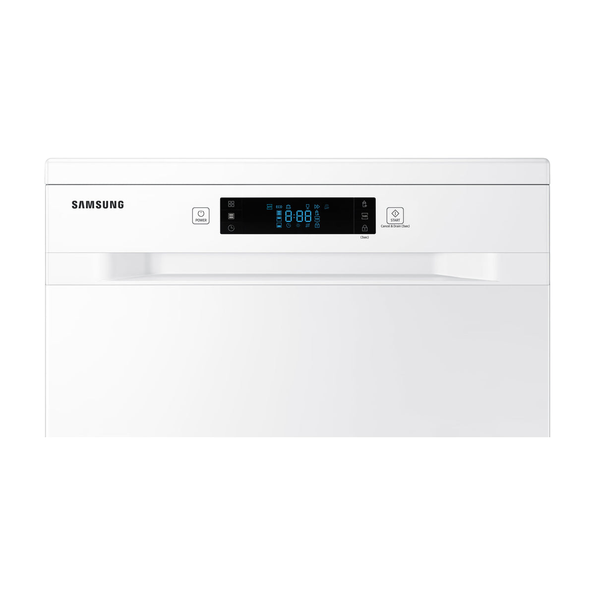 Lavavajillas Samsung DW60M6040FW/EC, 13 cubiertos, blanco