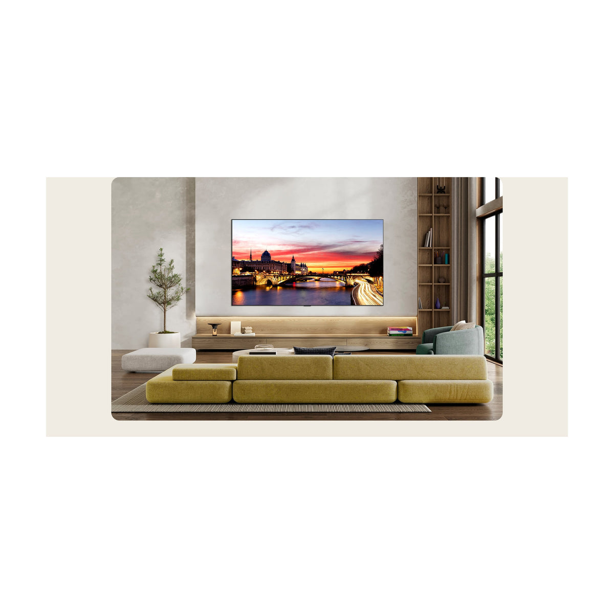 Televisor OLED LG OLED77C64LA.AEU de 77 pulgadas, 4K UHD y 120 Hz