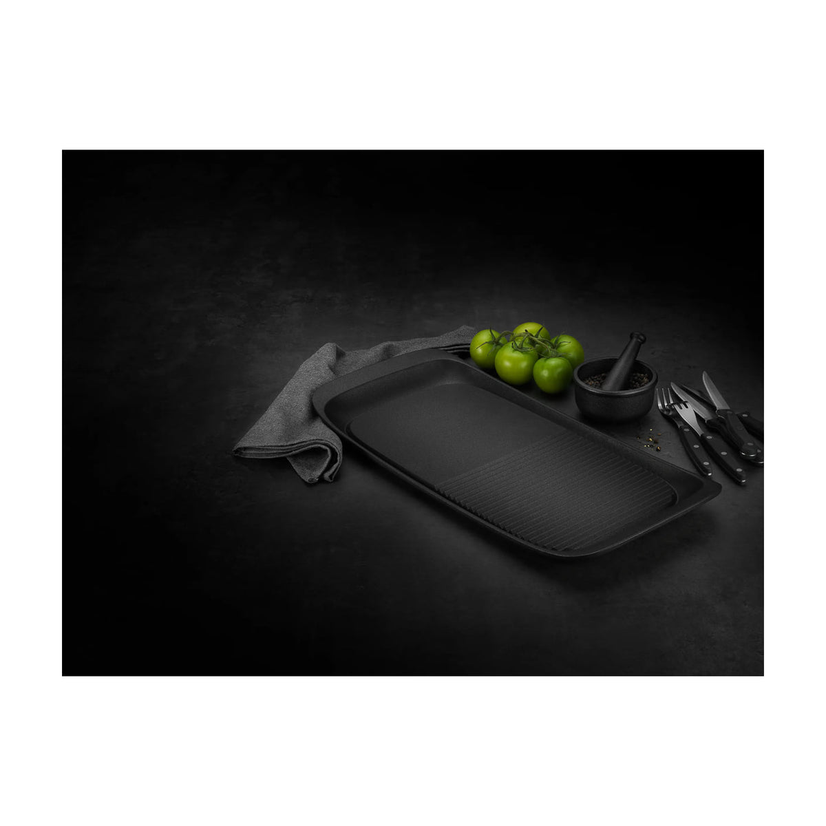 Plancha grill AEG Maxi-Grill antiadherente para inducción