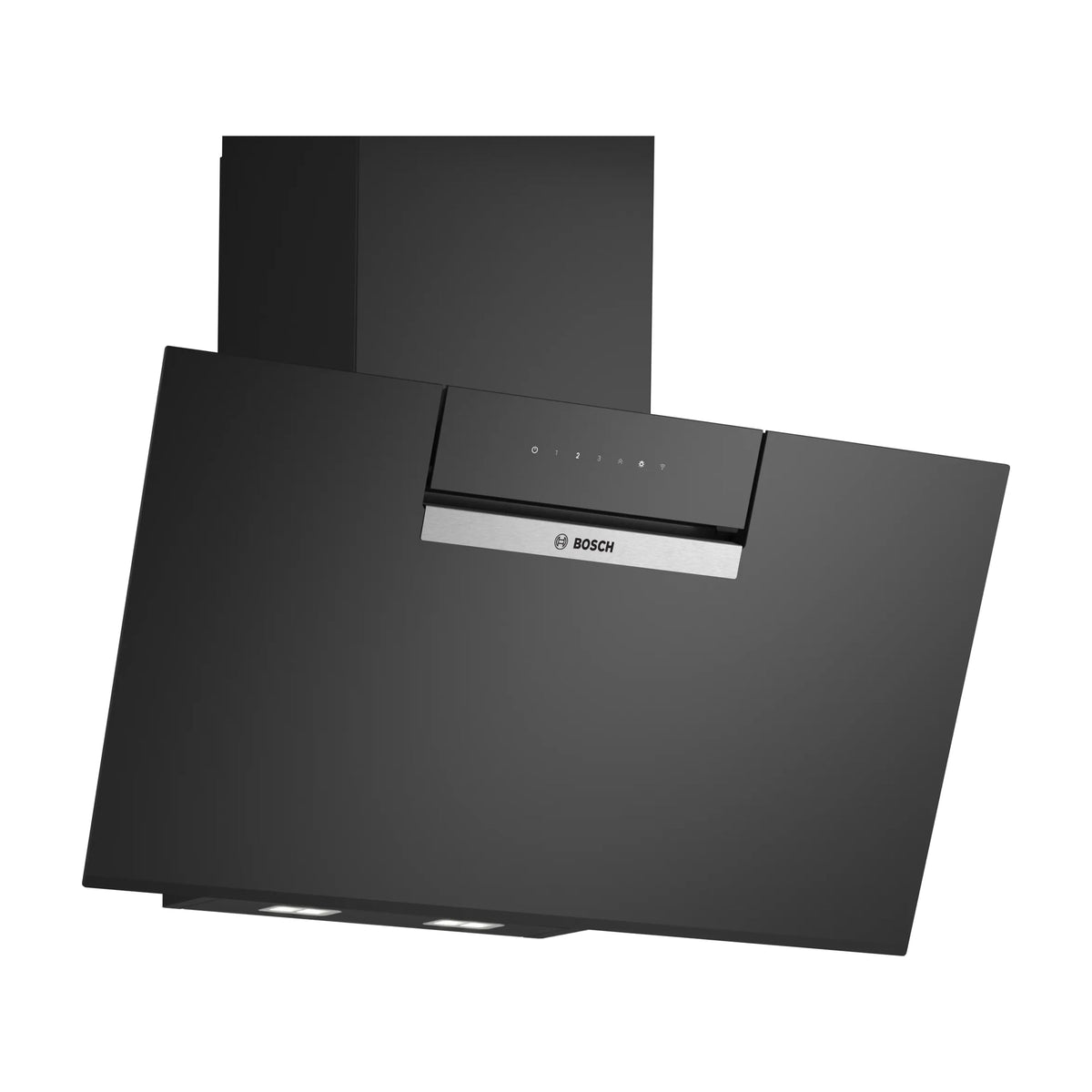Campana decorativa Bosch DWK87FN60 de 80 cm en cristal negro