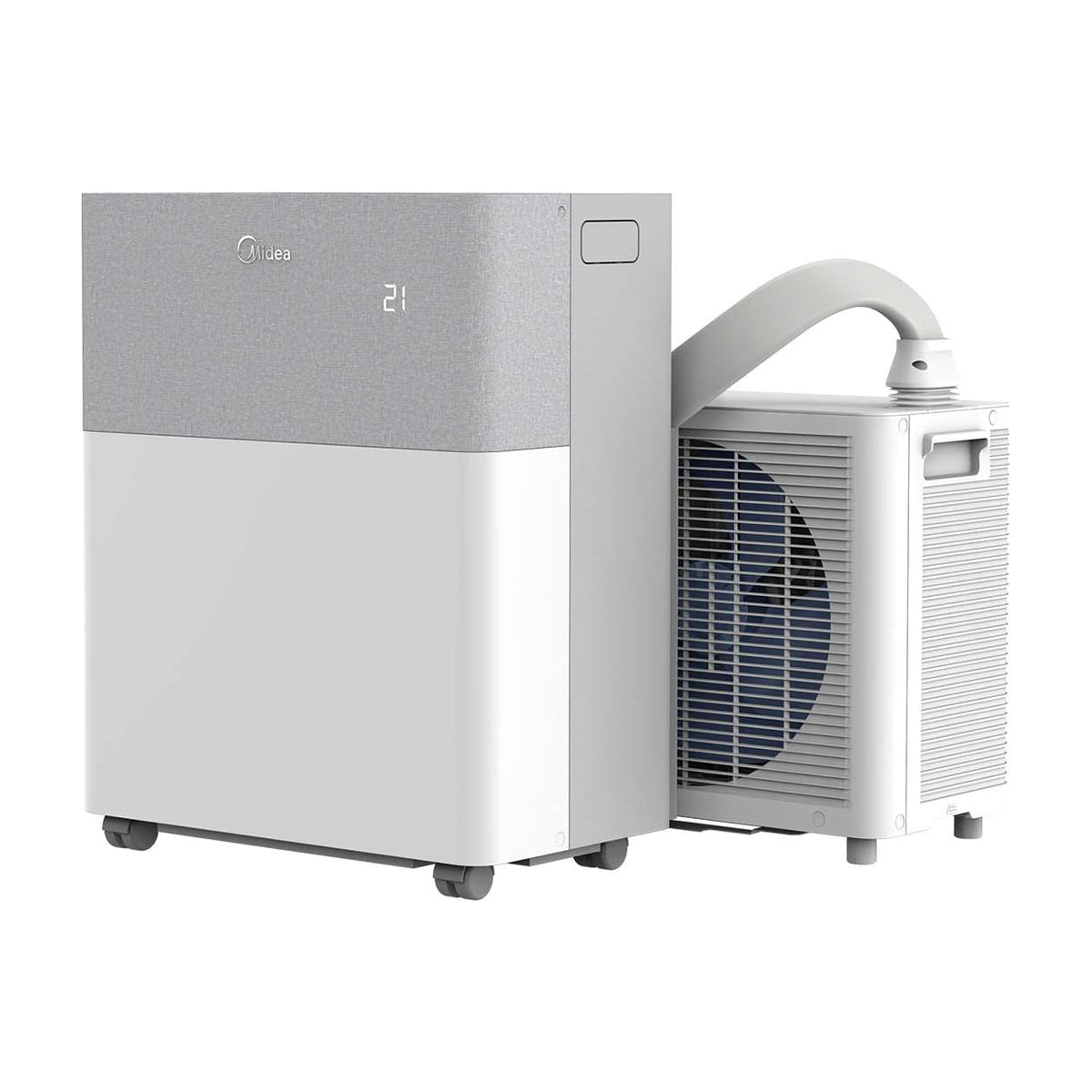 Aire acondicionado portátil Midea PortaSplit MMCS-12HRN8-QRD0 con Wi-Fi y bomba de calor