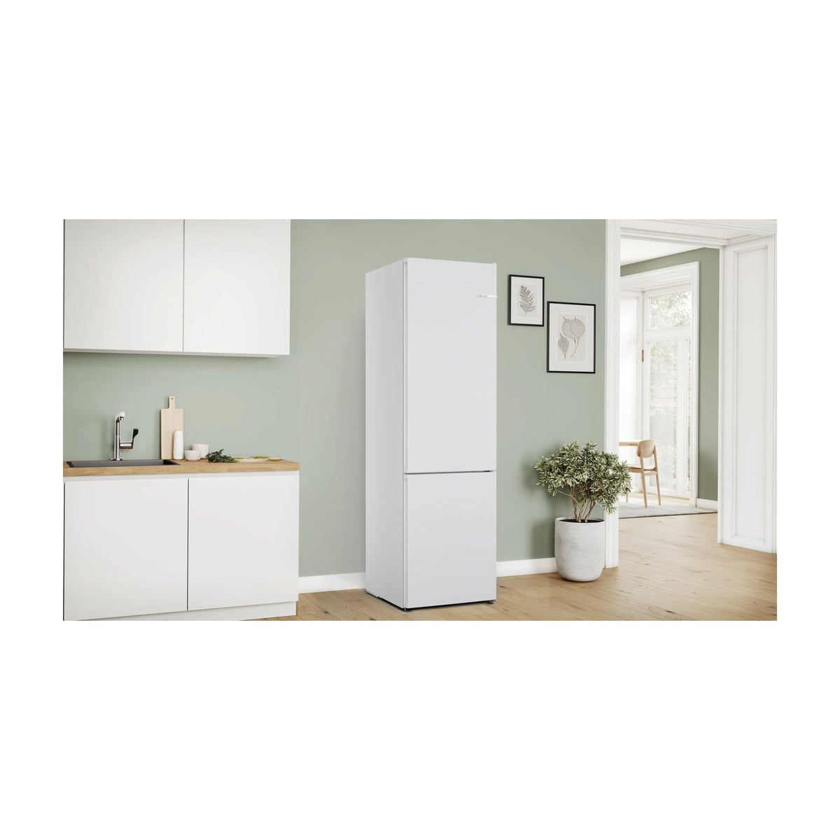 Frigorífico combi Bosch KGN392WCF, 363 l, Total No Frost