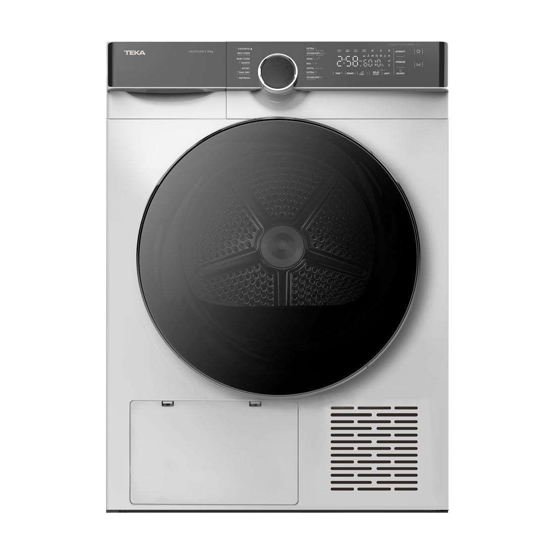 Secadora Teka SHK 81030 WH con bomba de calor y capacidad de 10 kg