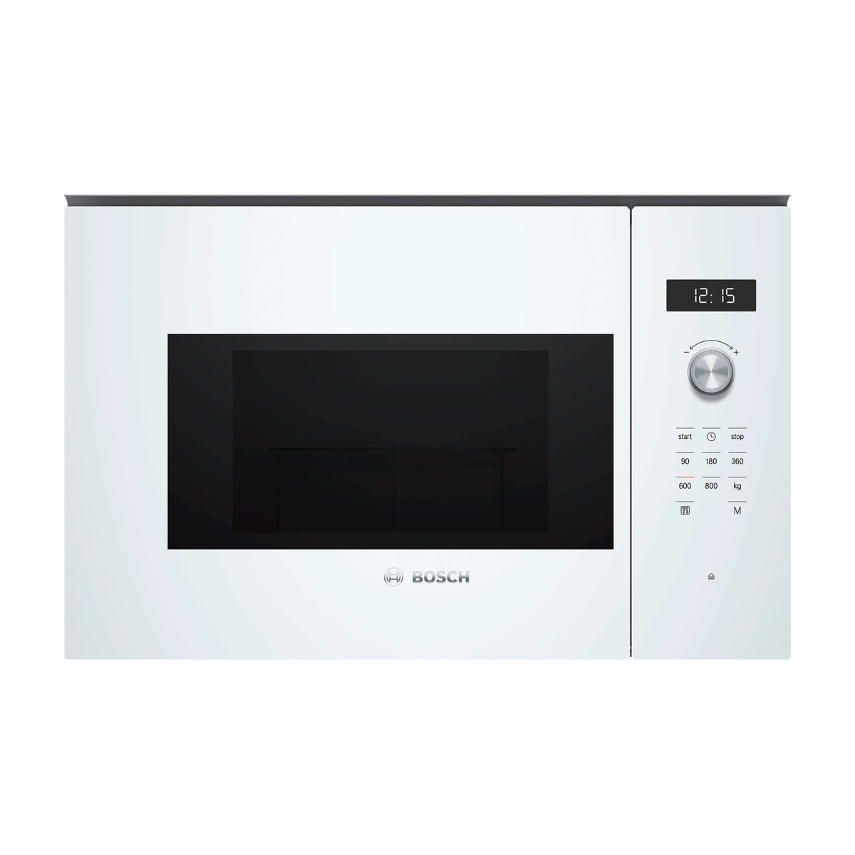 Microondas integrable Bosch BFL524MW0 de 20 l y 800 W, blanco