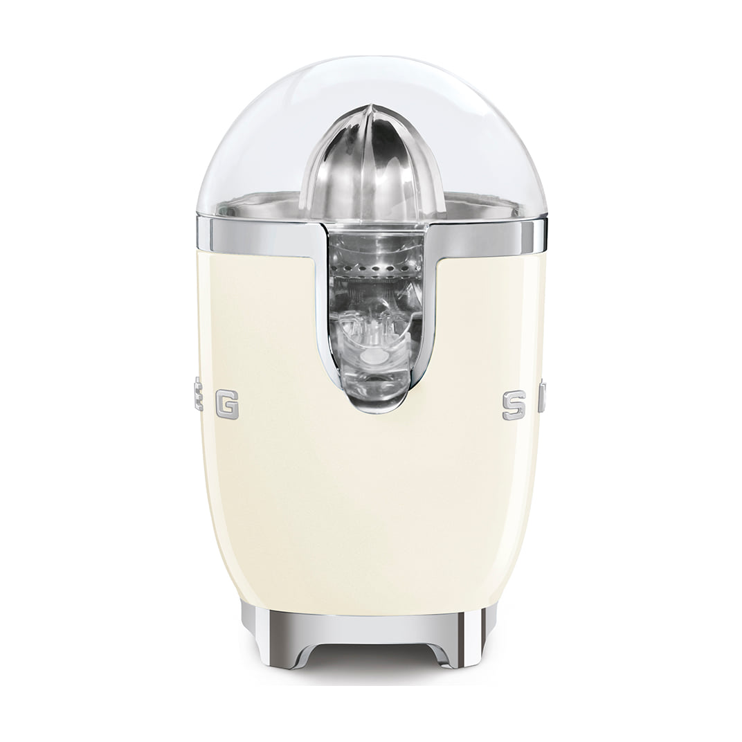 Exprimidor Smeg CJF11CREU crema, 70 W y boquilla antigoteo
