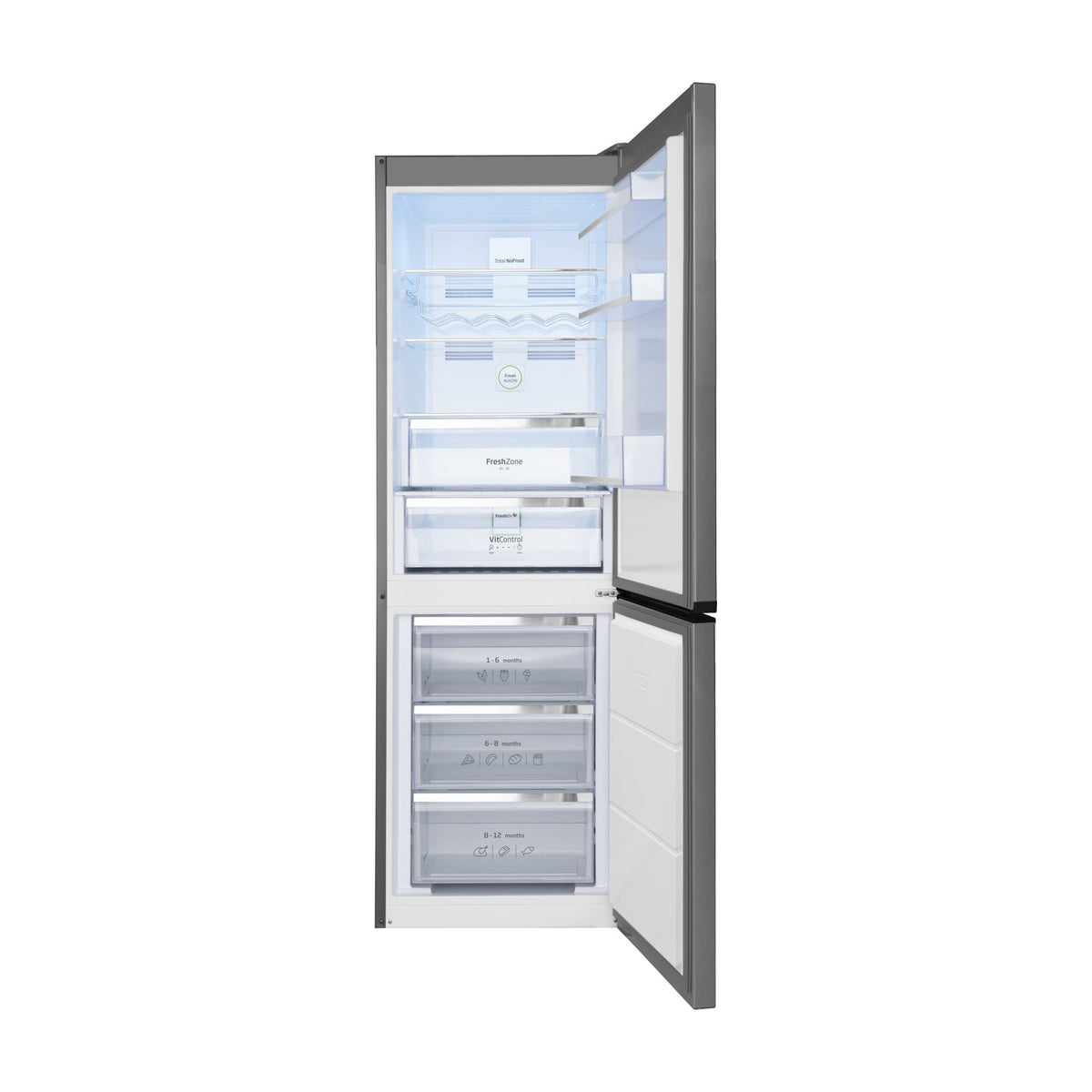 Frigorífico combi Fagor 3FFK-6745X No Frost total, inox antihuellas