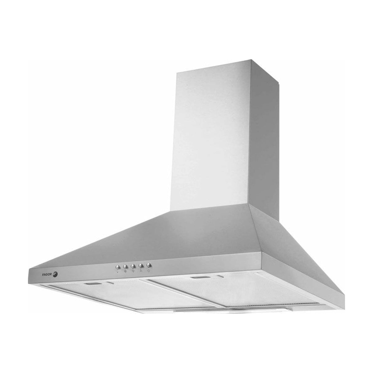 Campana decorativa piramidal Fagor 3CFP-6050X de 60 cm en inox