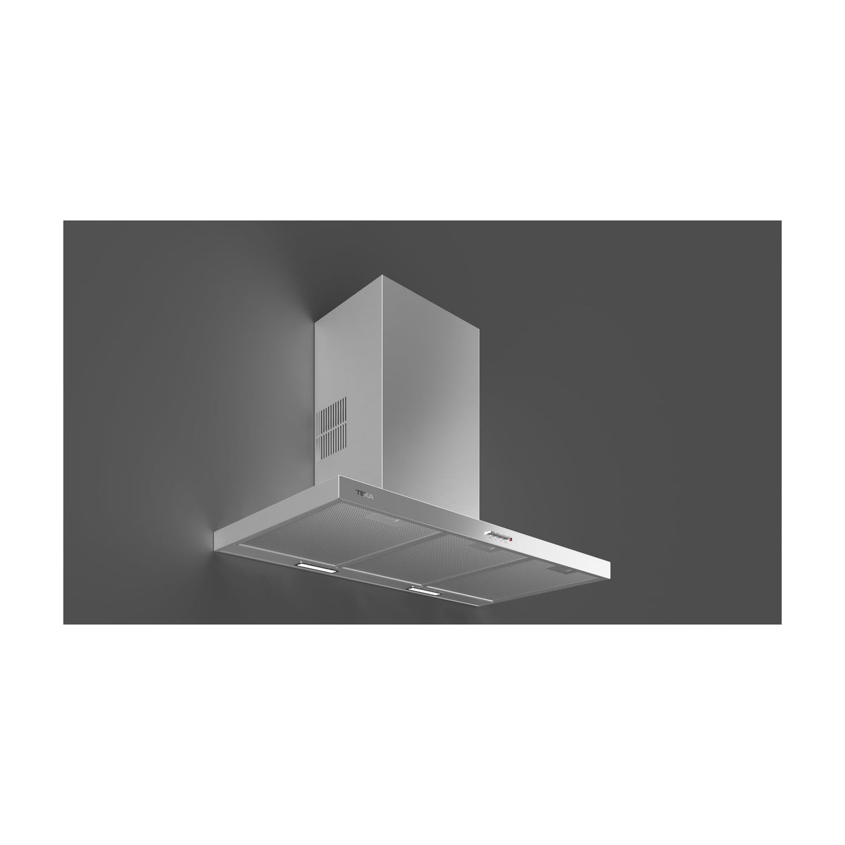 Campana decorativa Teka DSJ 950 de 90 cm en inox con iluminación LED