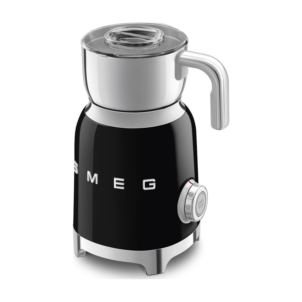 Espumador de leche Smeg MFF11BLEU por inducción, 500 W, negro