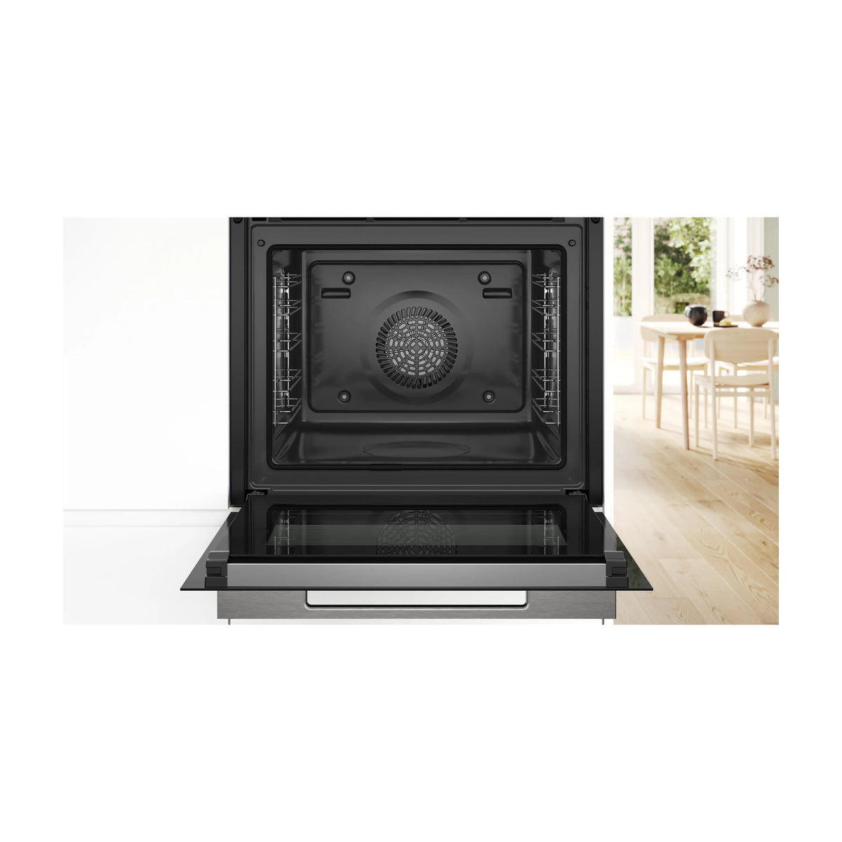 Horno Bosch HRG7761B1 de 71 l con vapor añadido y limpieza pirolítica