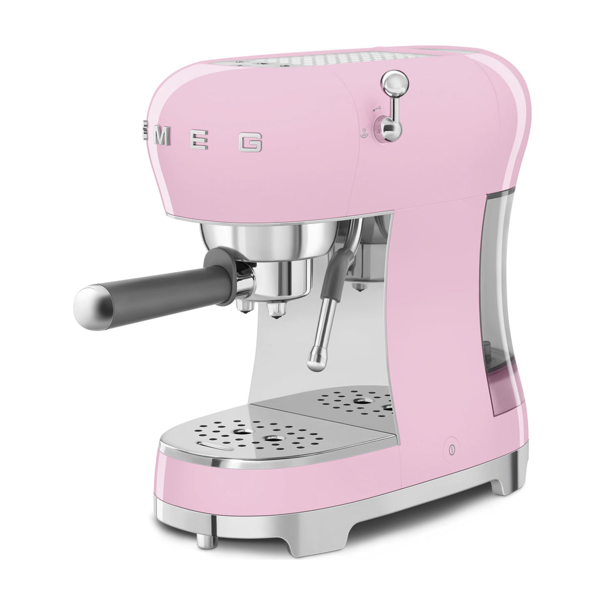 Cafetera espresso manual Smeg ECF02PKEU rosa, 15 bar