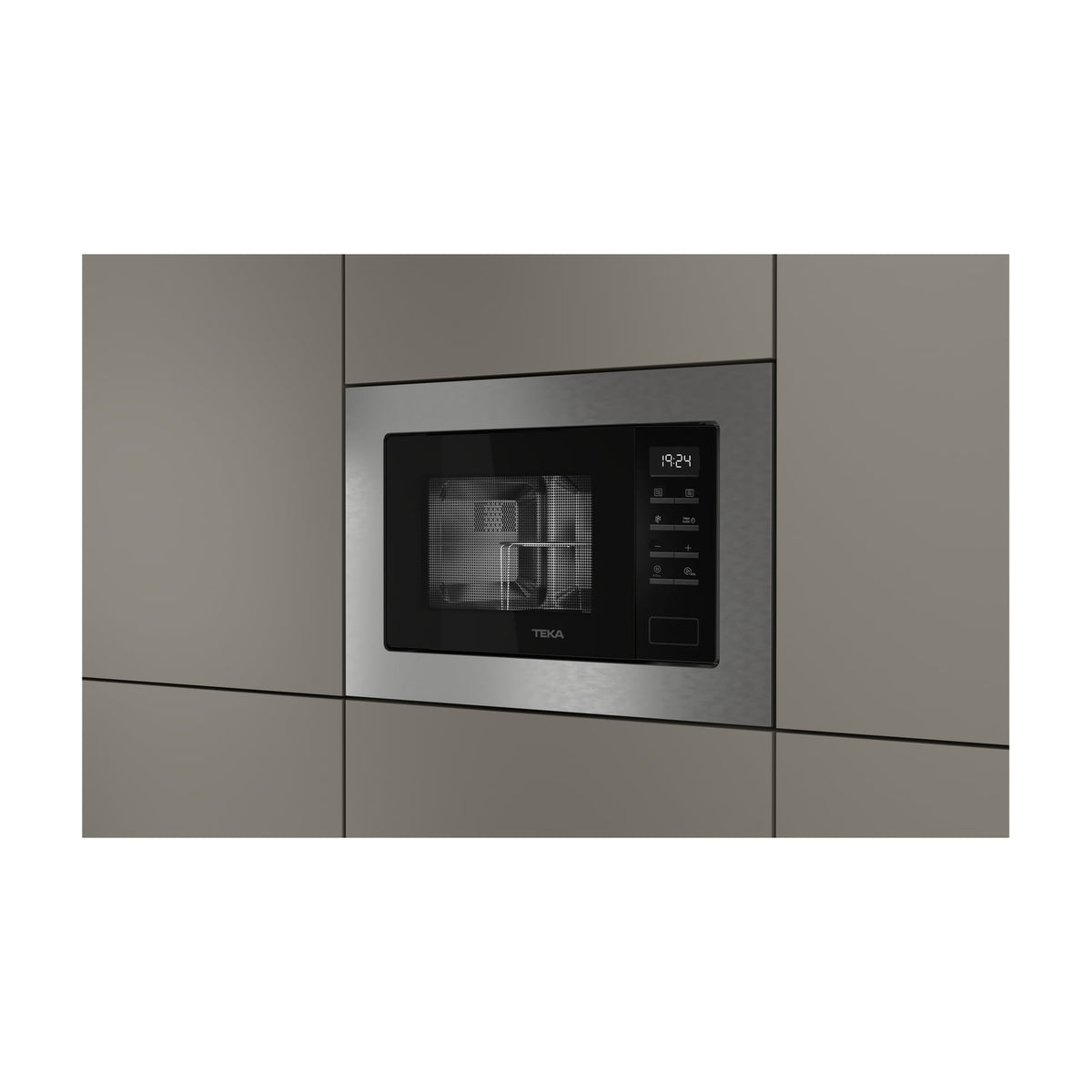 Microondas integrable Teka MSEG 620 BK-SS con grill y 20 litros