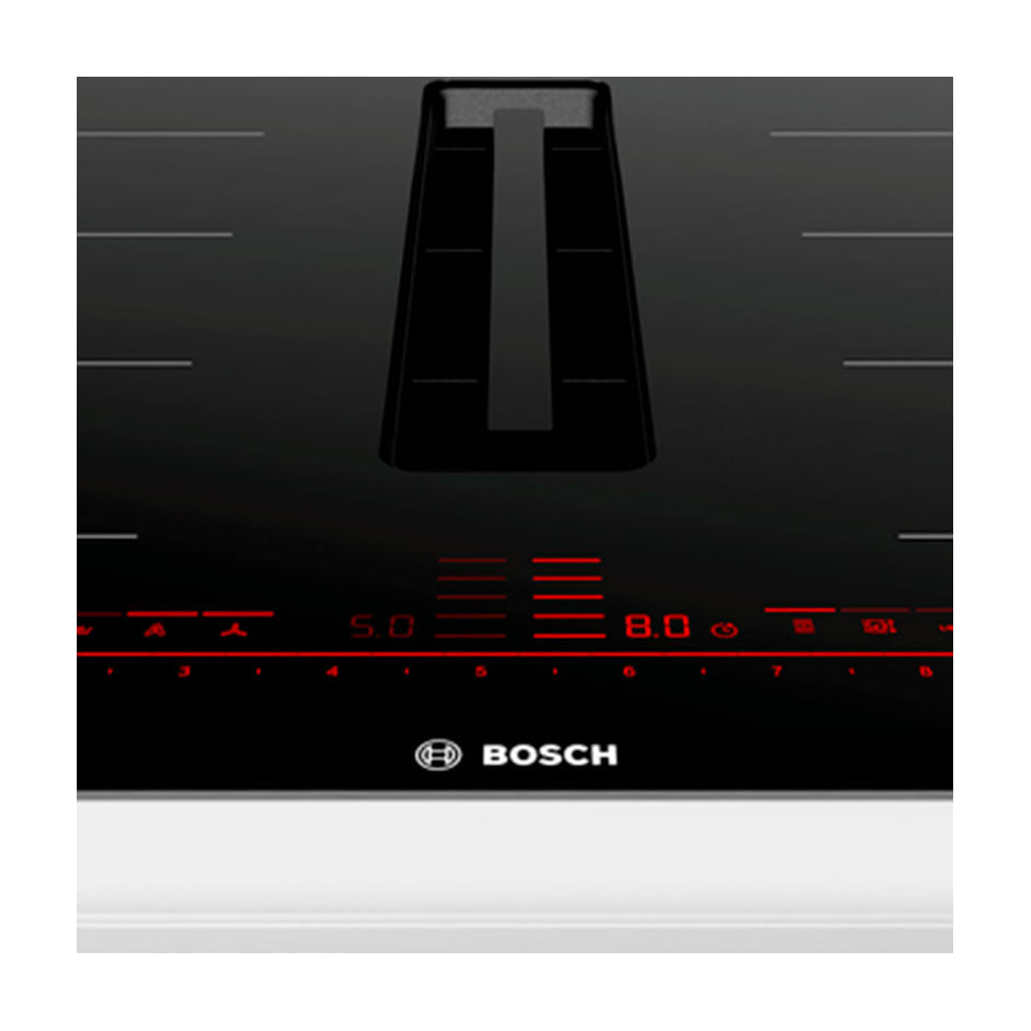 Placa de inducción con extractor Bosch PXX875D67E, 80 cm, FlexInducción