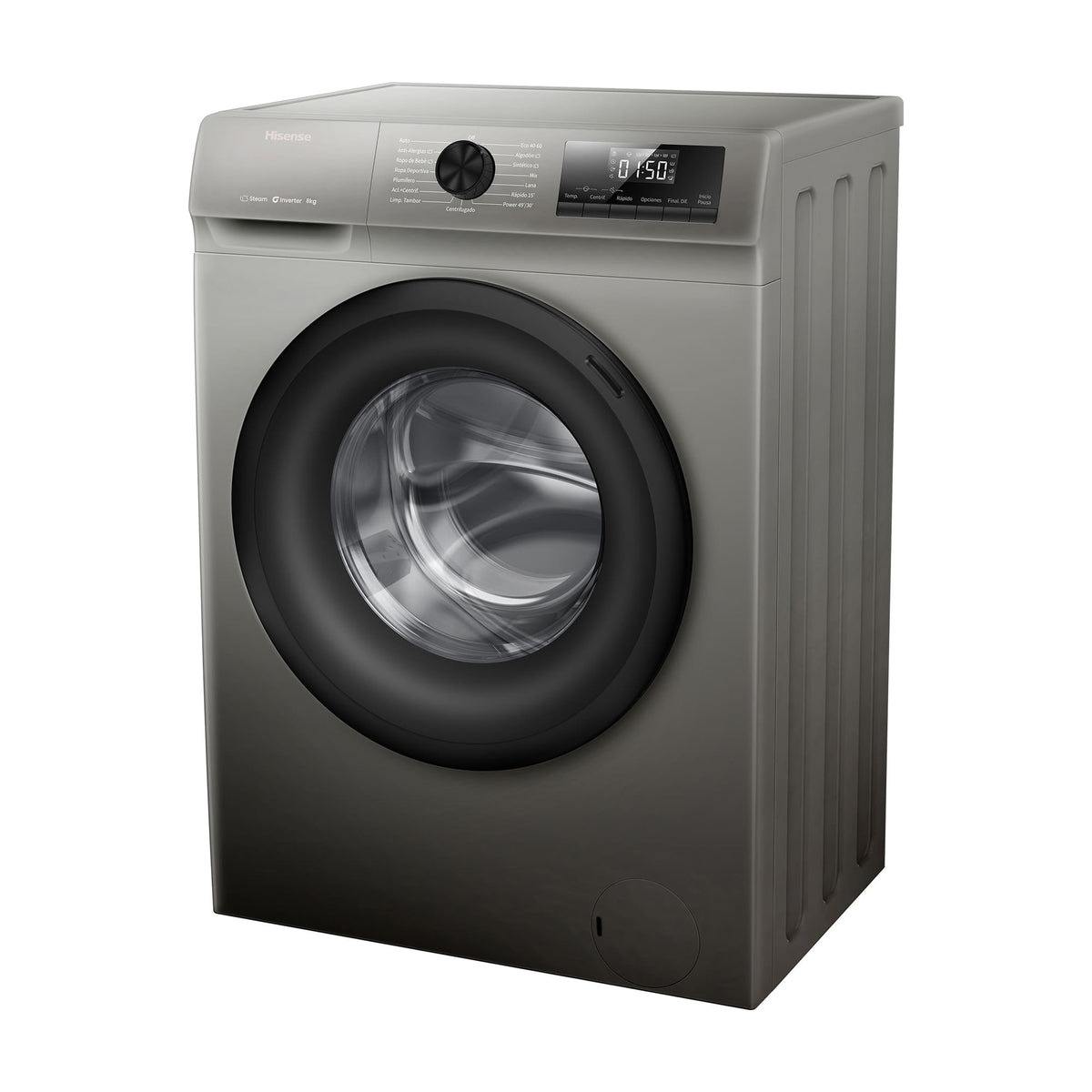 Lavadora Hisense WF1Q8041BT de 8 kg y 1400 rpm