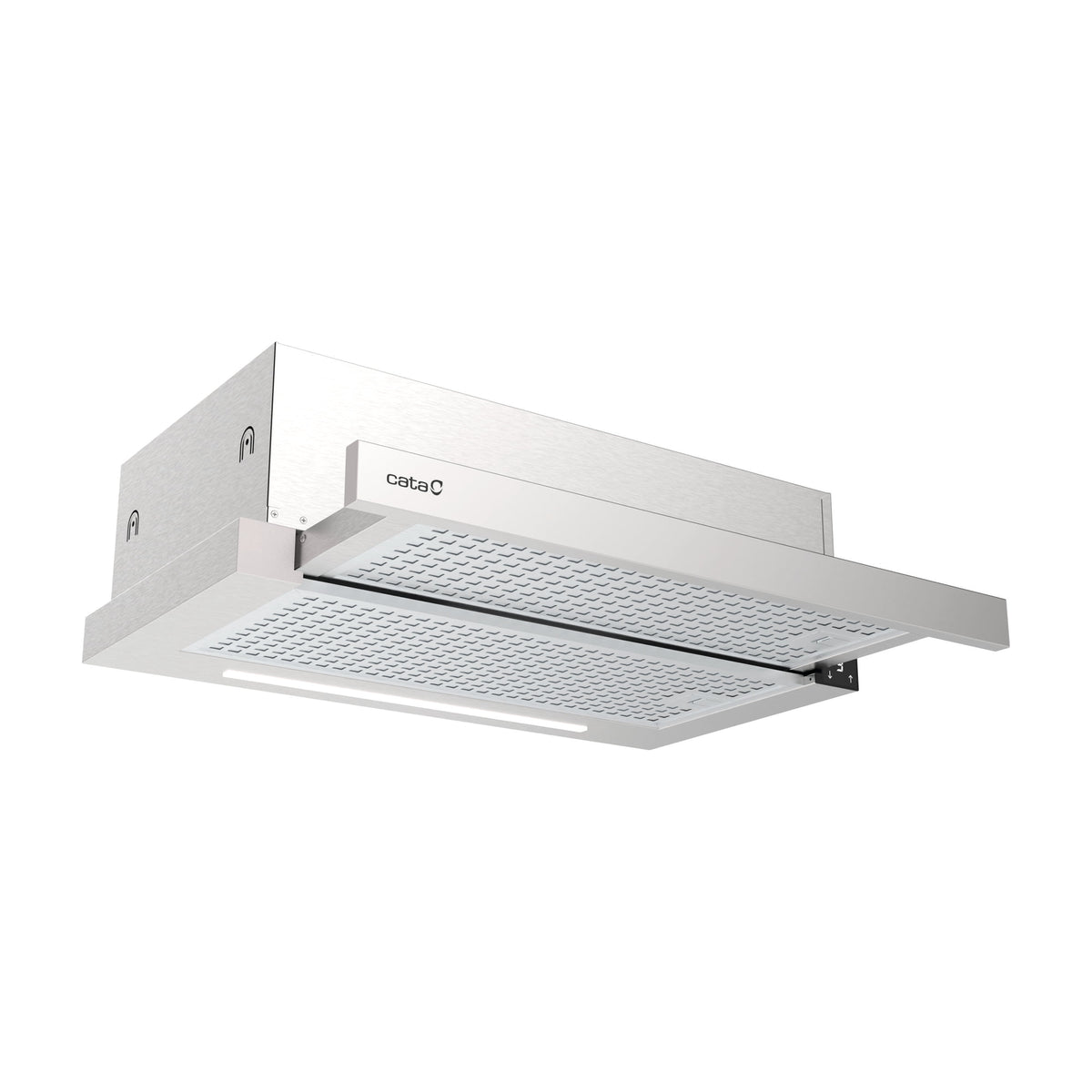 Campana telescópica CATA TFH 6430 X de 60 cm, inox y LED regulable
