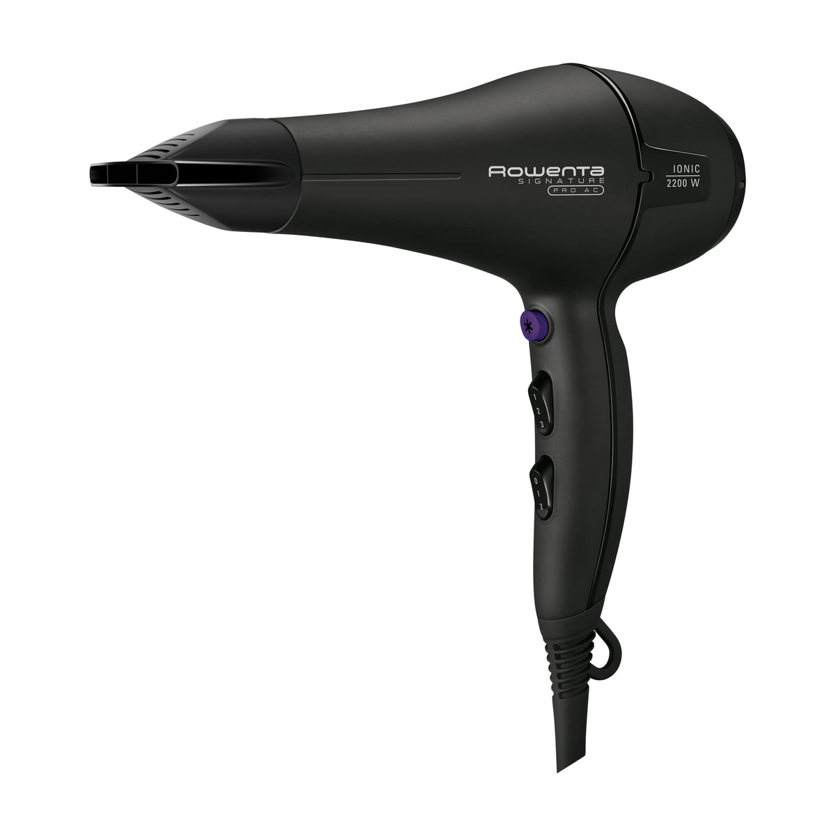 Secador de pelo Rowenta Signature Pro Beauty CV7840F0, 2200 W e iónico