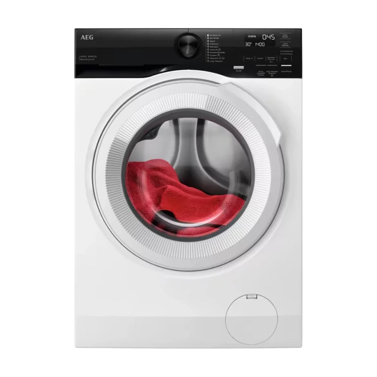 Lavadora AEG LFE6G54H2B de 10,5 kg y 1400 rpm