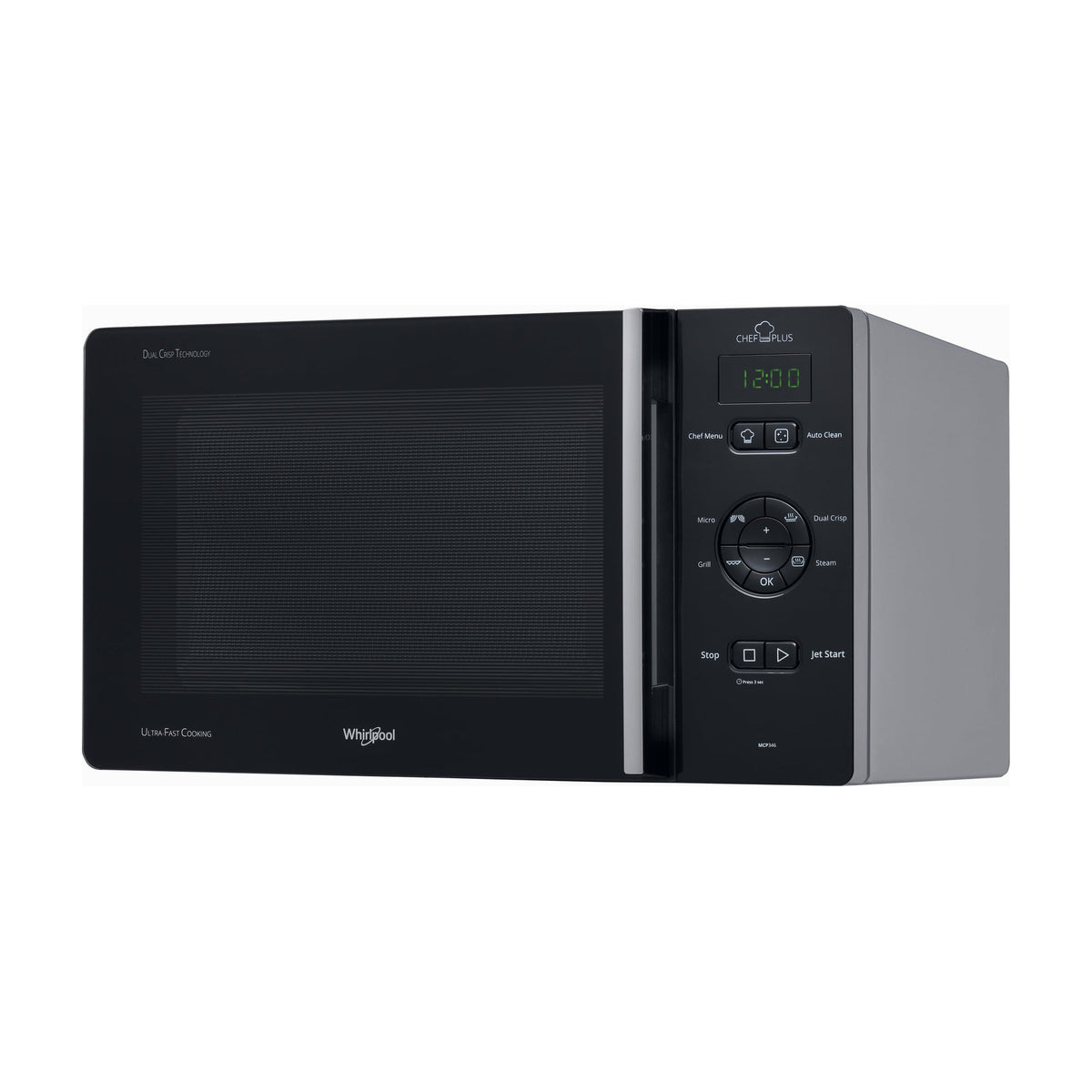 Microondas Whirlpool MCP 346 SL con grill, 25 l y 800 W