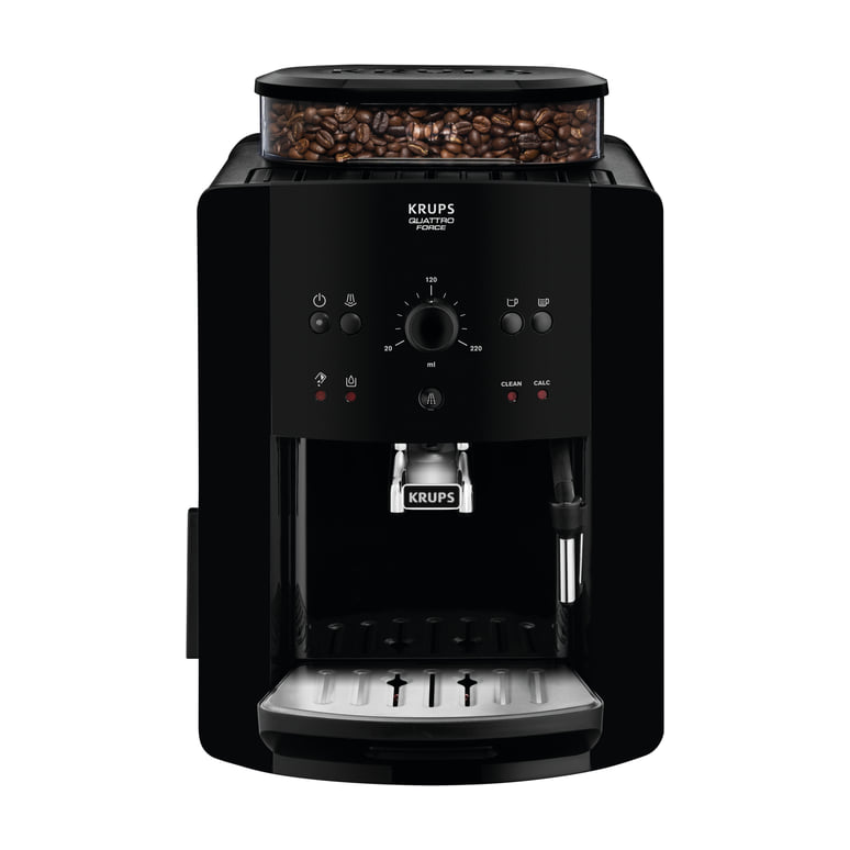 Cafetera superautomática Krups Arabica EA811010, 15 bar y depósito de 1,7 l