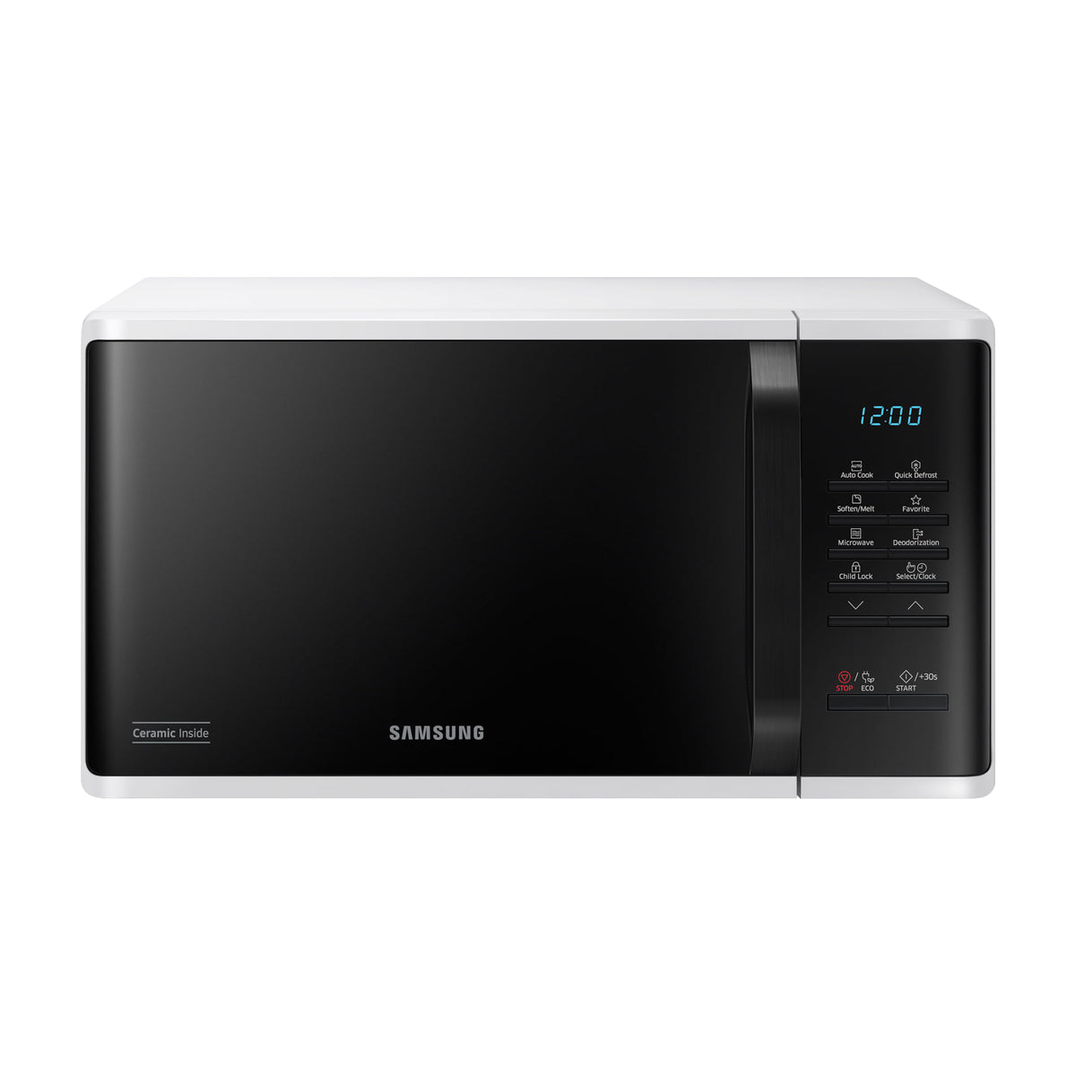 Microondas Samsung MS23K3513AW/EC de 23 l y 800 W, blanco
