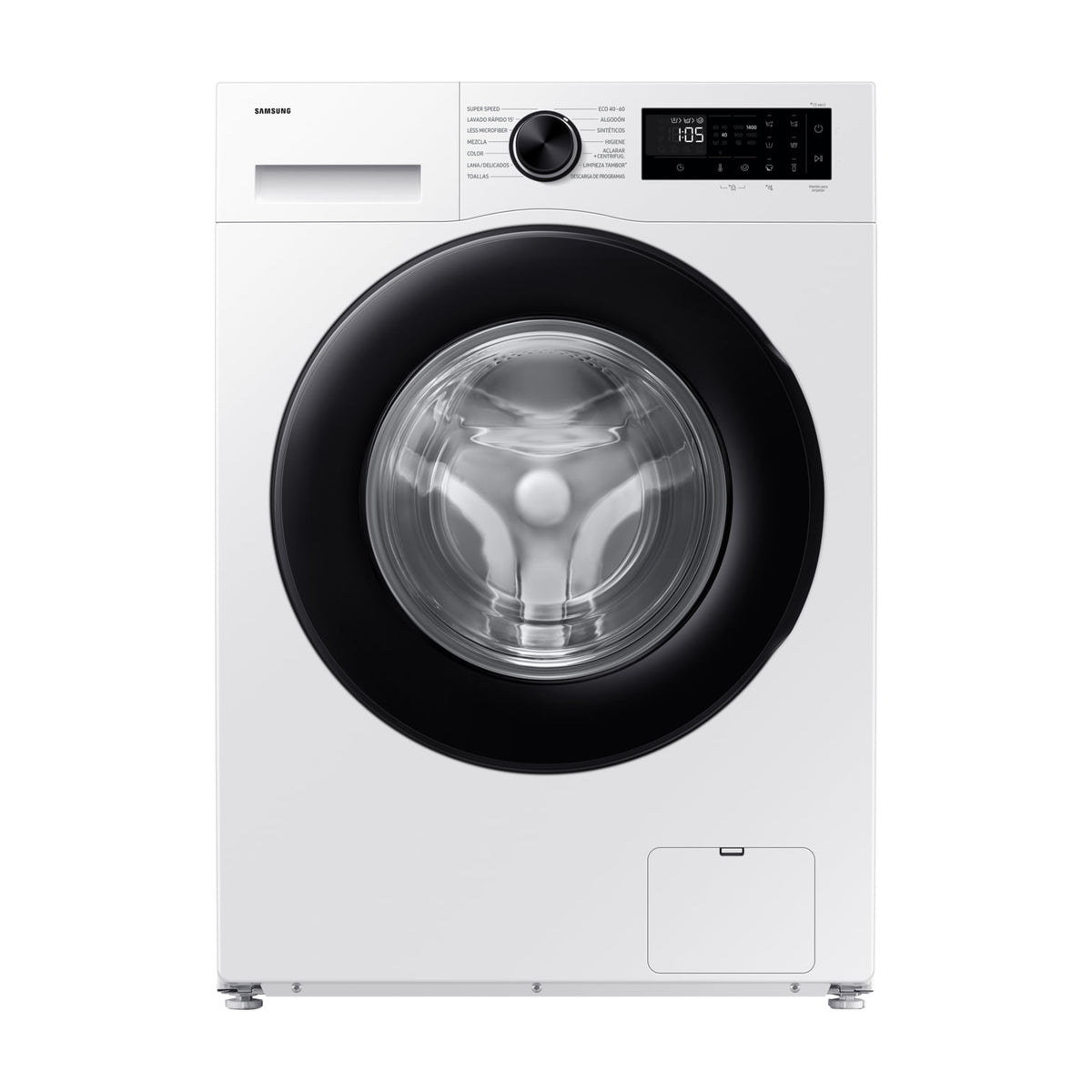 Lavadora Samsung WW90DG5G34AEEC de 9 kg, AI EcoBubble y clase A