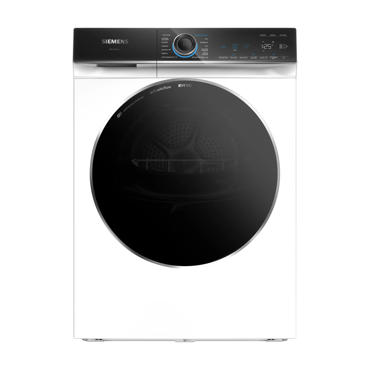 Secadora de bomba de calor Siemens WR47B2D0ES iQ700, 9 kg y Home Connect