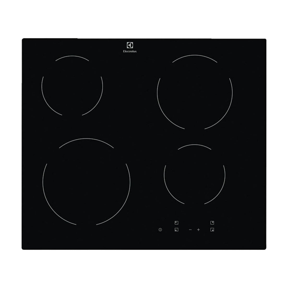 Placa vitrocerámica Electrolux LRR6430CK de 4 zonas y control táctil