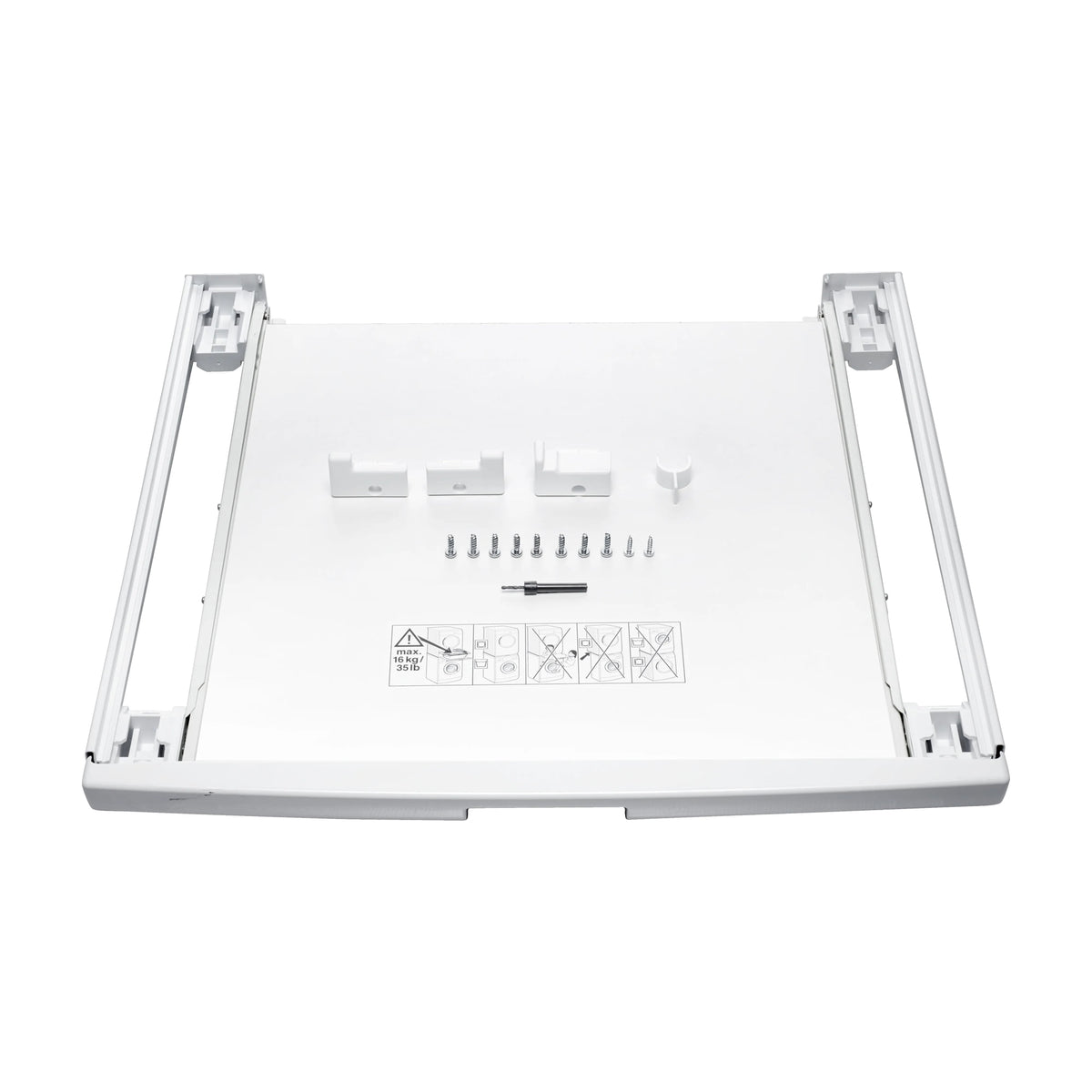Kit de unión Bosch WTZ11400 con mesa extraíble para montaje en columna