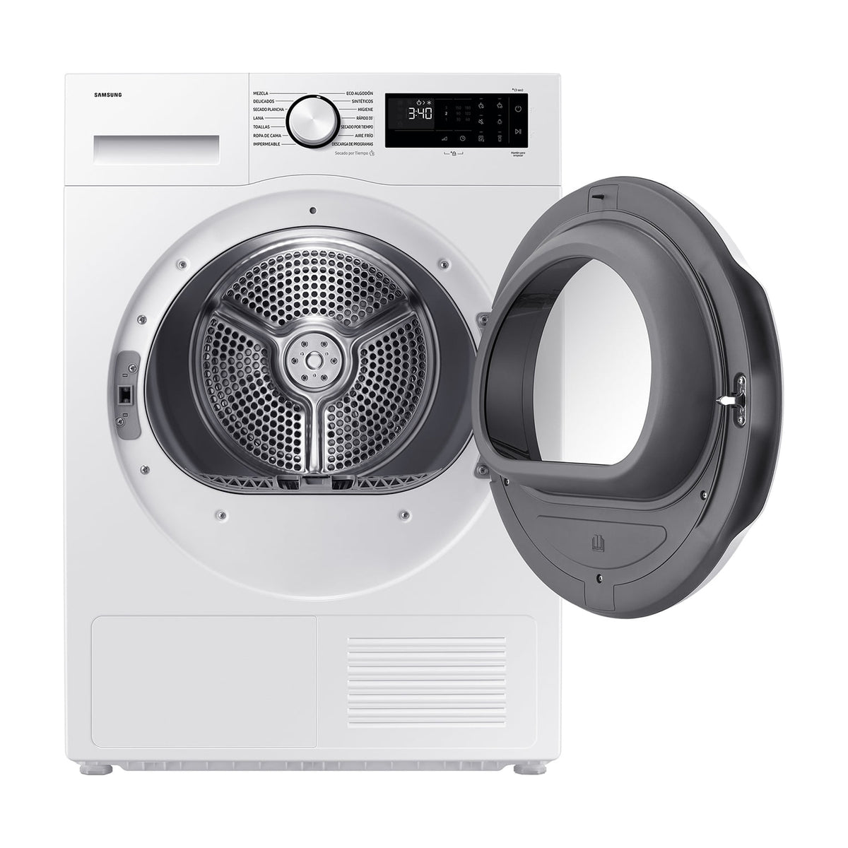 Secadora Samsung DV90DG52A0TEEC de bomba de calor, 9 kg, clase C