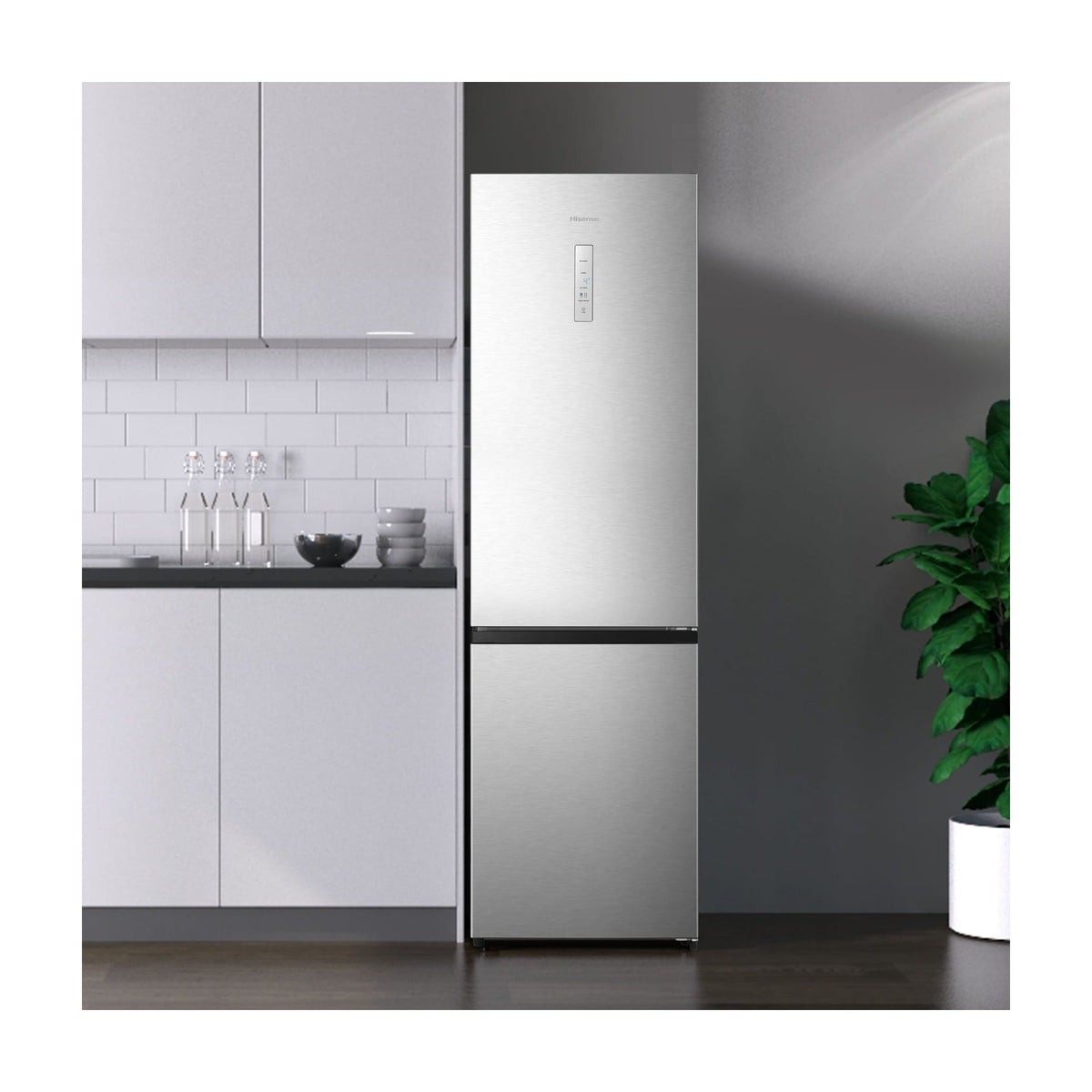 Frigorífico combi Hisense RB440N4CCB, 336 l, Total No Frost
