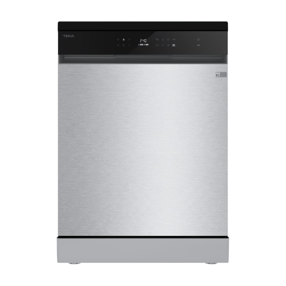 Lavavajillas Teka DFS 264DX de 14 cubiertos, inox y apertura automática