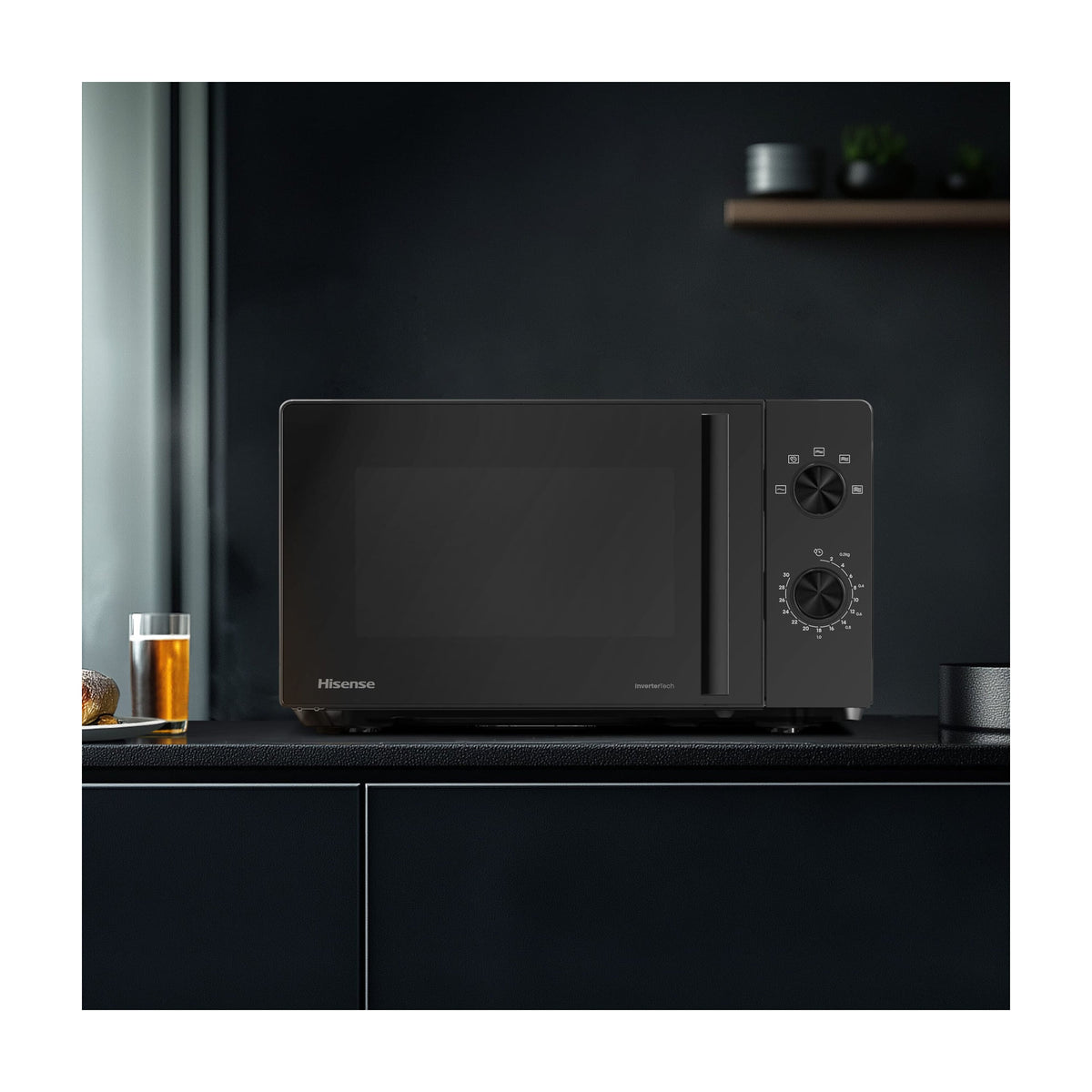 Microondas Hisense H20MOBP1HI de 20 l y 700 W