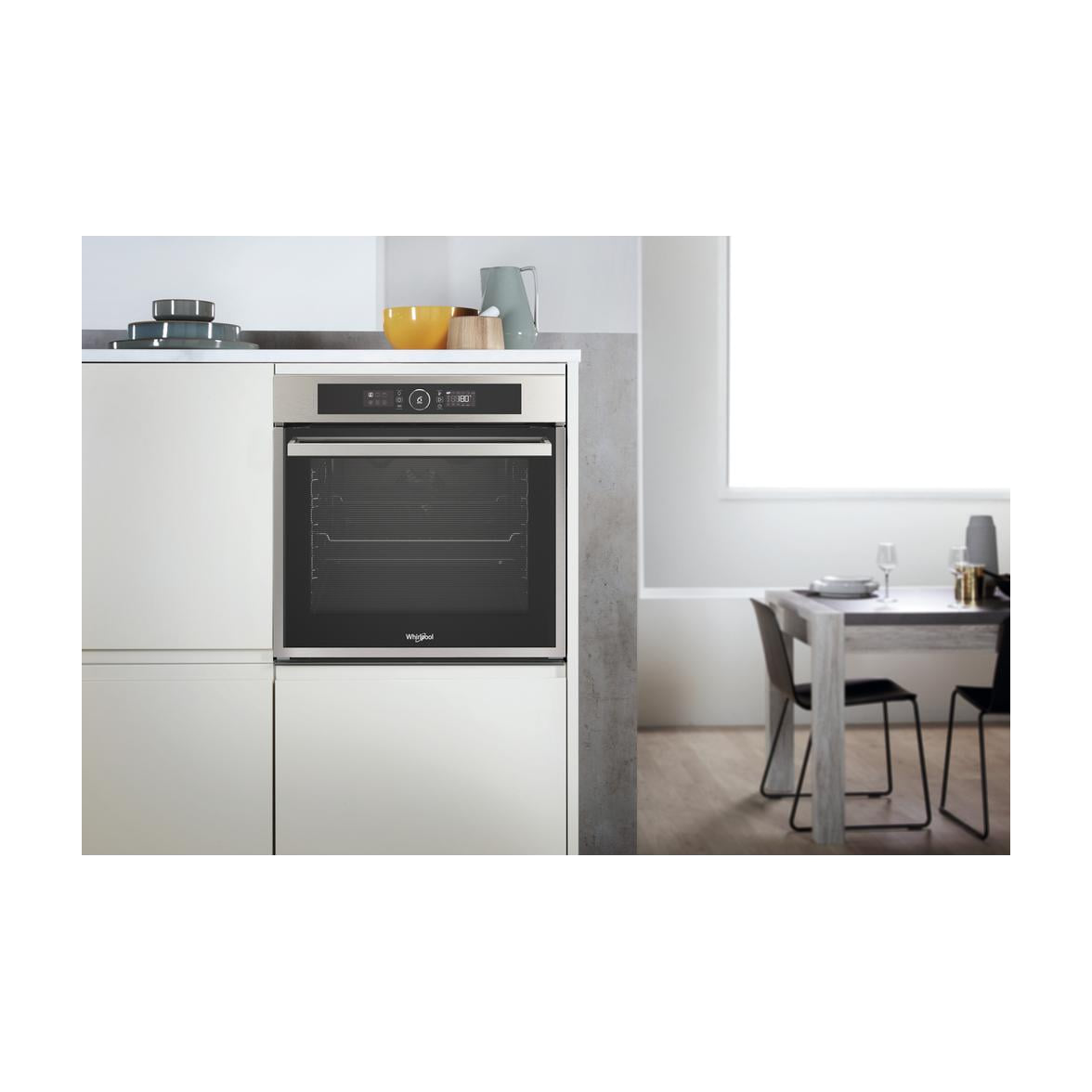 Horno Whirlpool OAKZ9 7961 SP IX multifunción pirolítico de 73 l